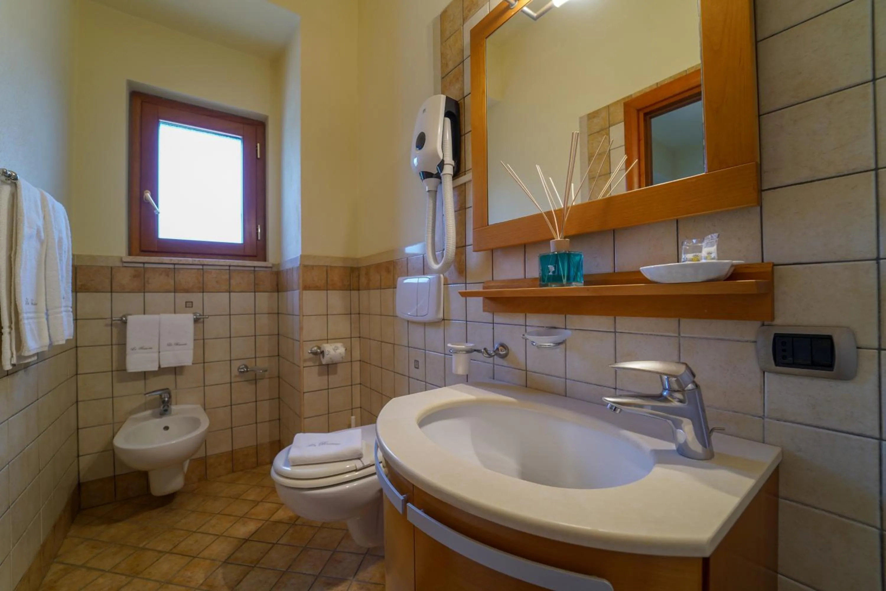 Bathroom in La Bussola Hotel Calabria