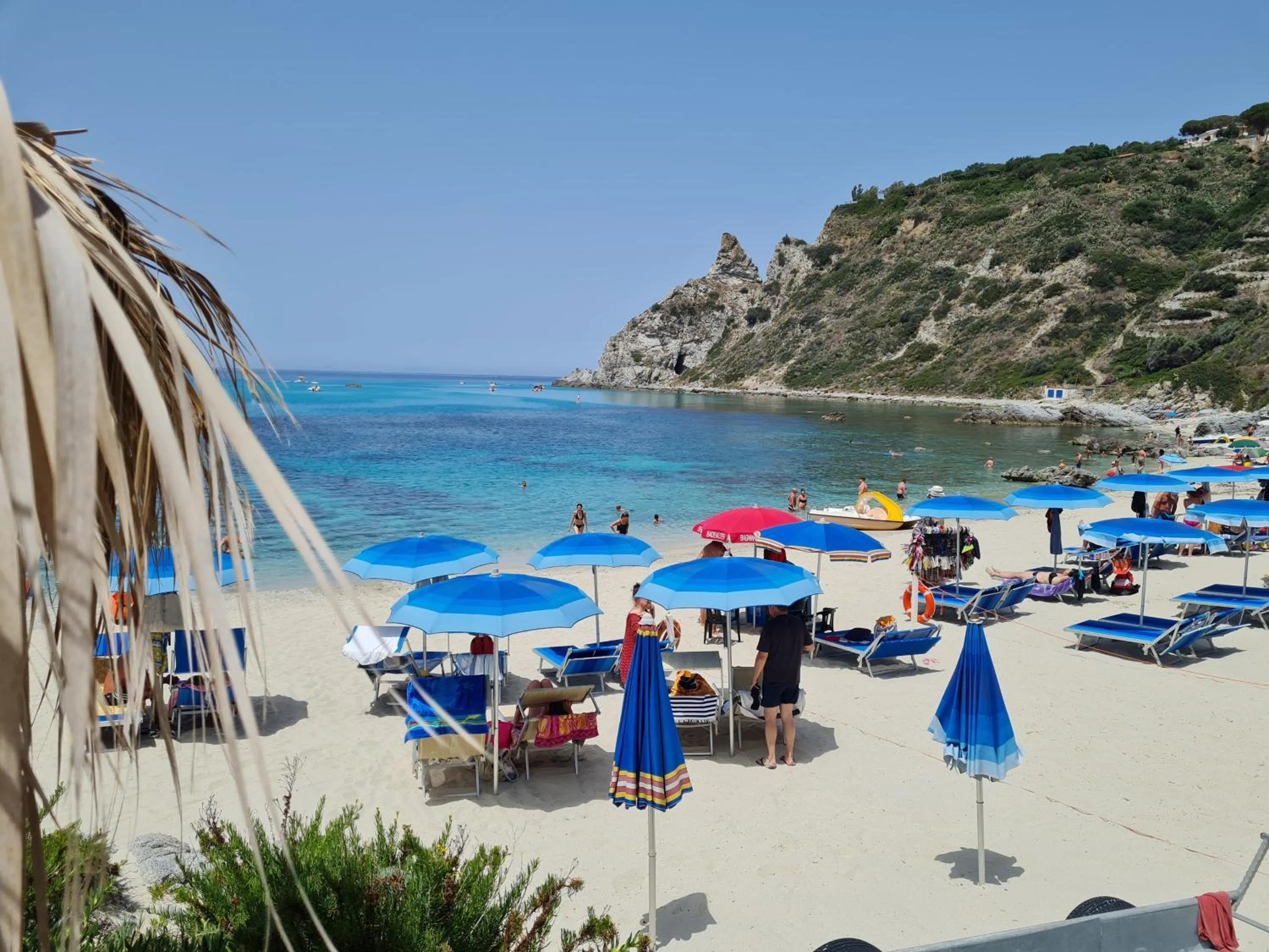 Beach in La Bussola Hotel Calabria