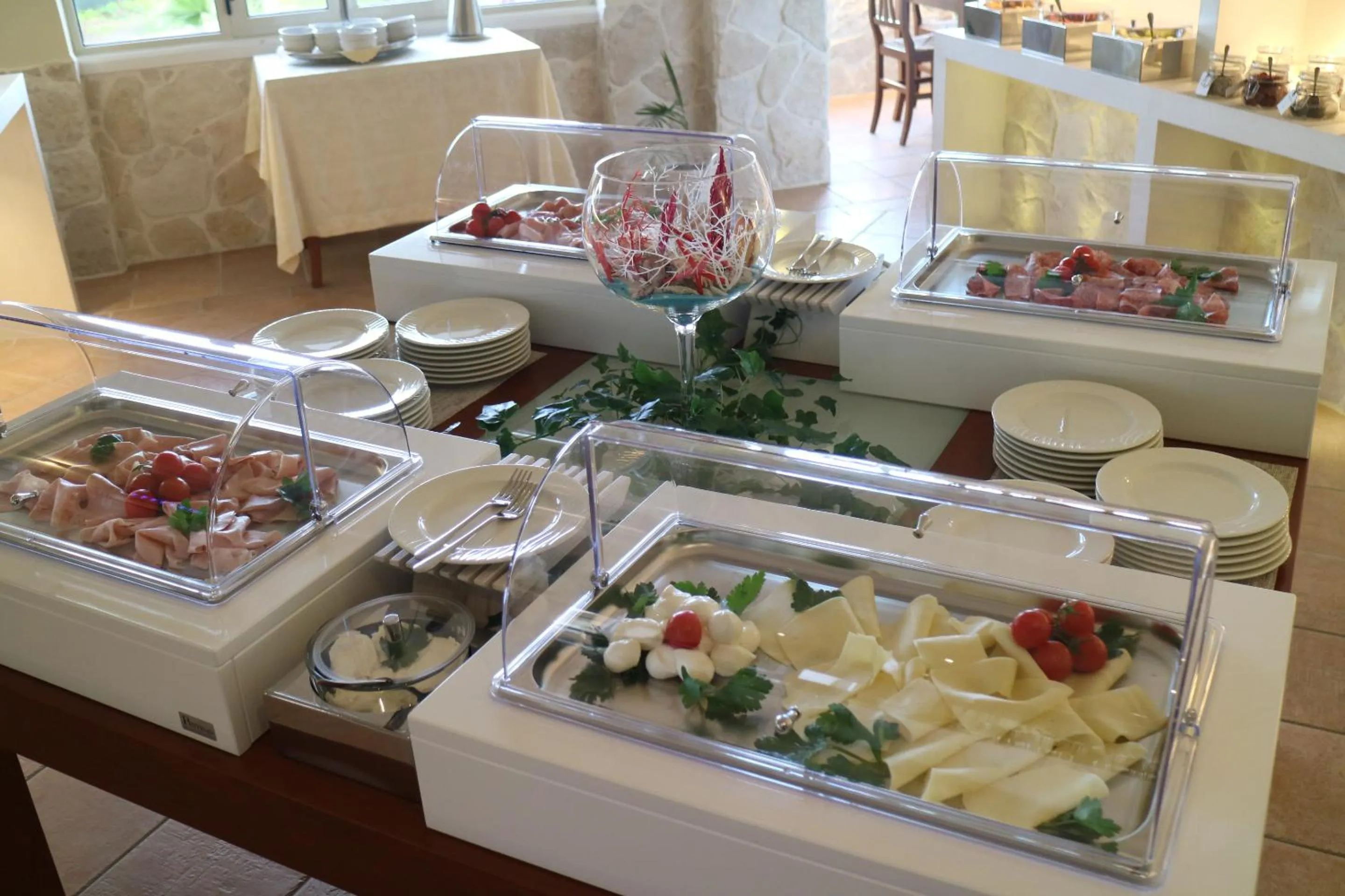 Food and drinks in La Bussola Hotel Calabria