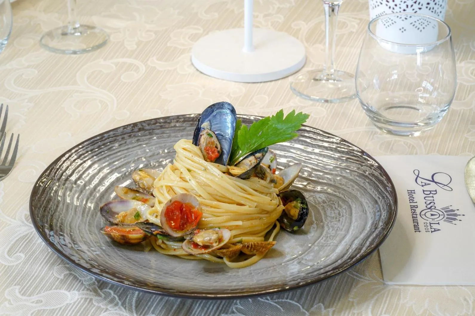 Food in La Bussola Hotel Calabria