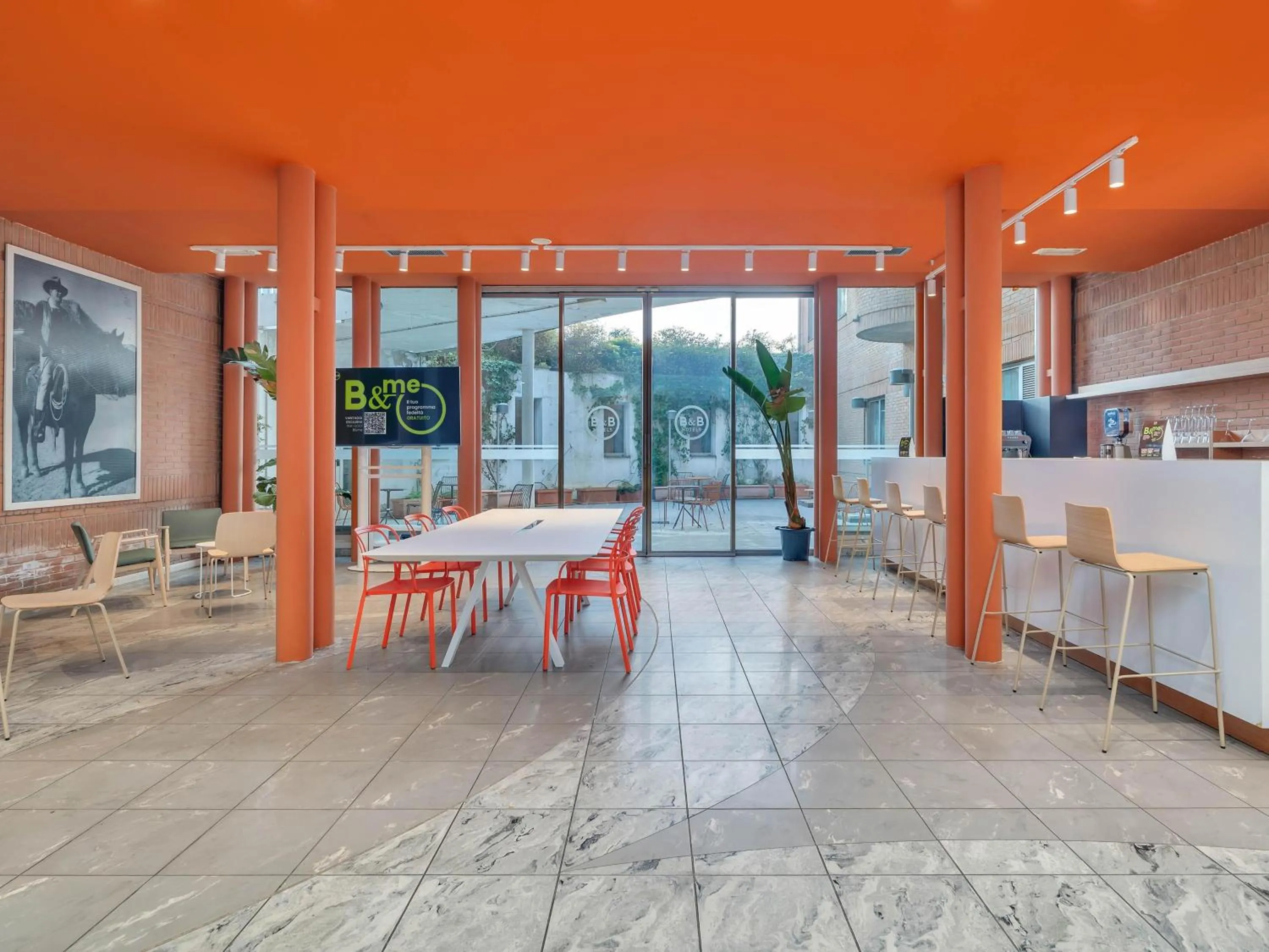 Balcony/Terrace in B&B HOTEL Milano Cologno Studios