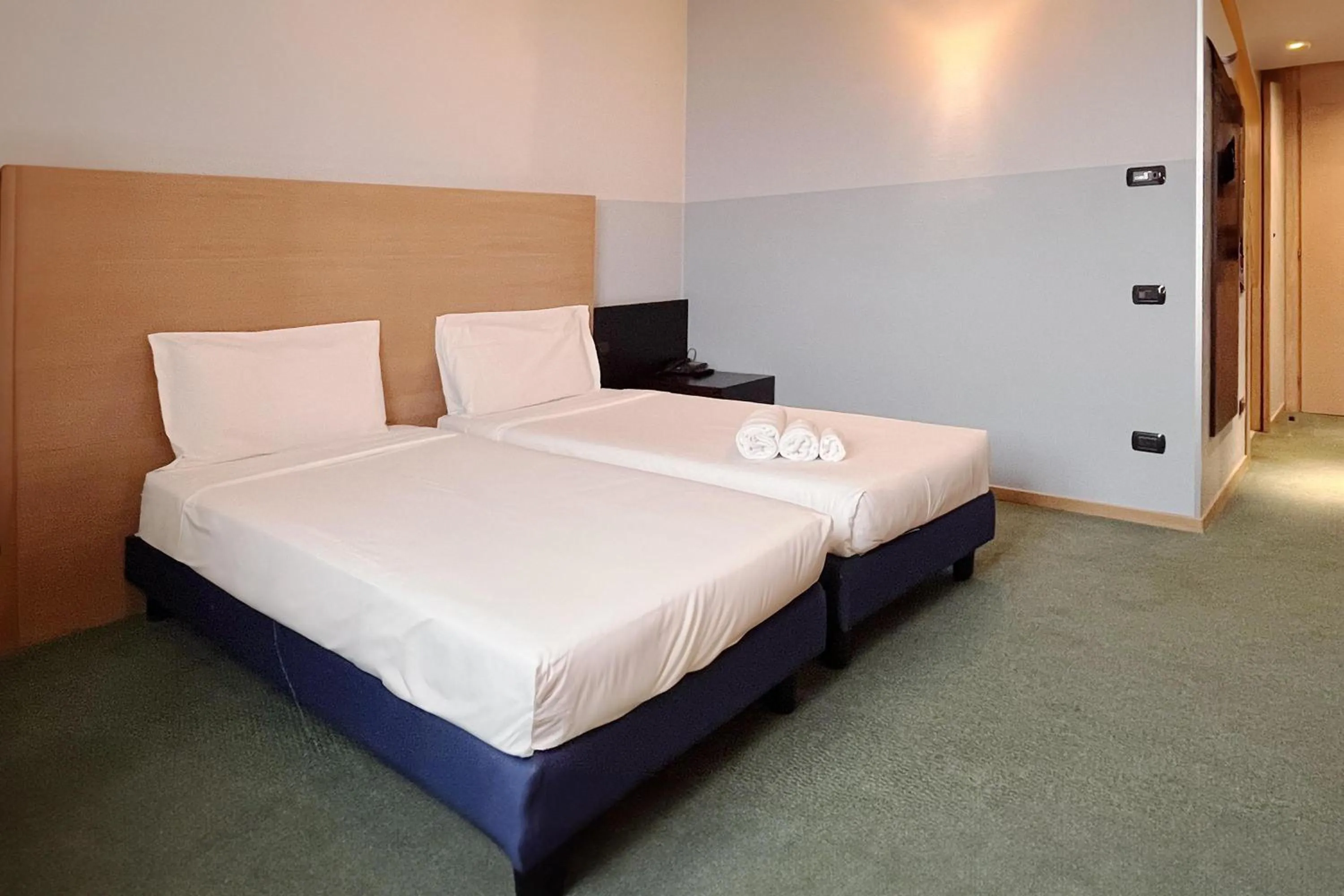 Photo of the whole room, Bed in B&B HOTEL Milano Cologno Studios