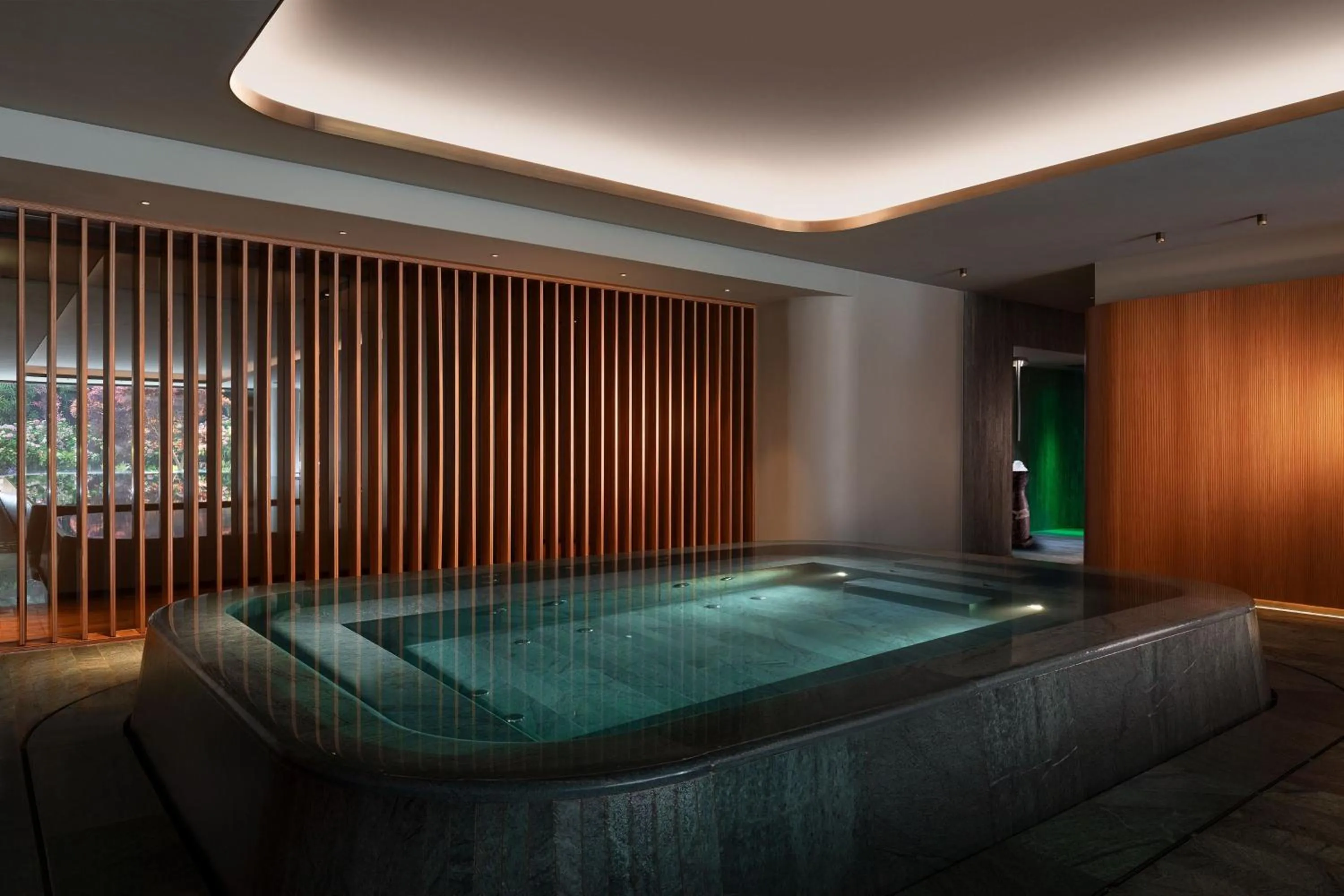 Swimming pool in Sheraton Lake Como Hotel