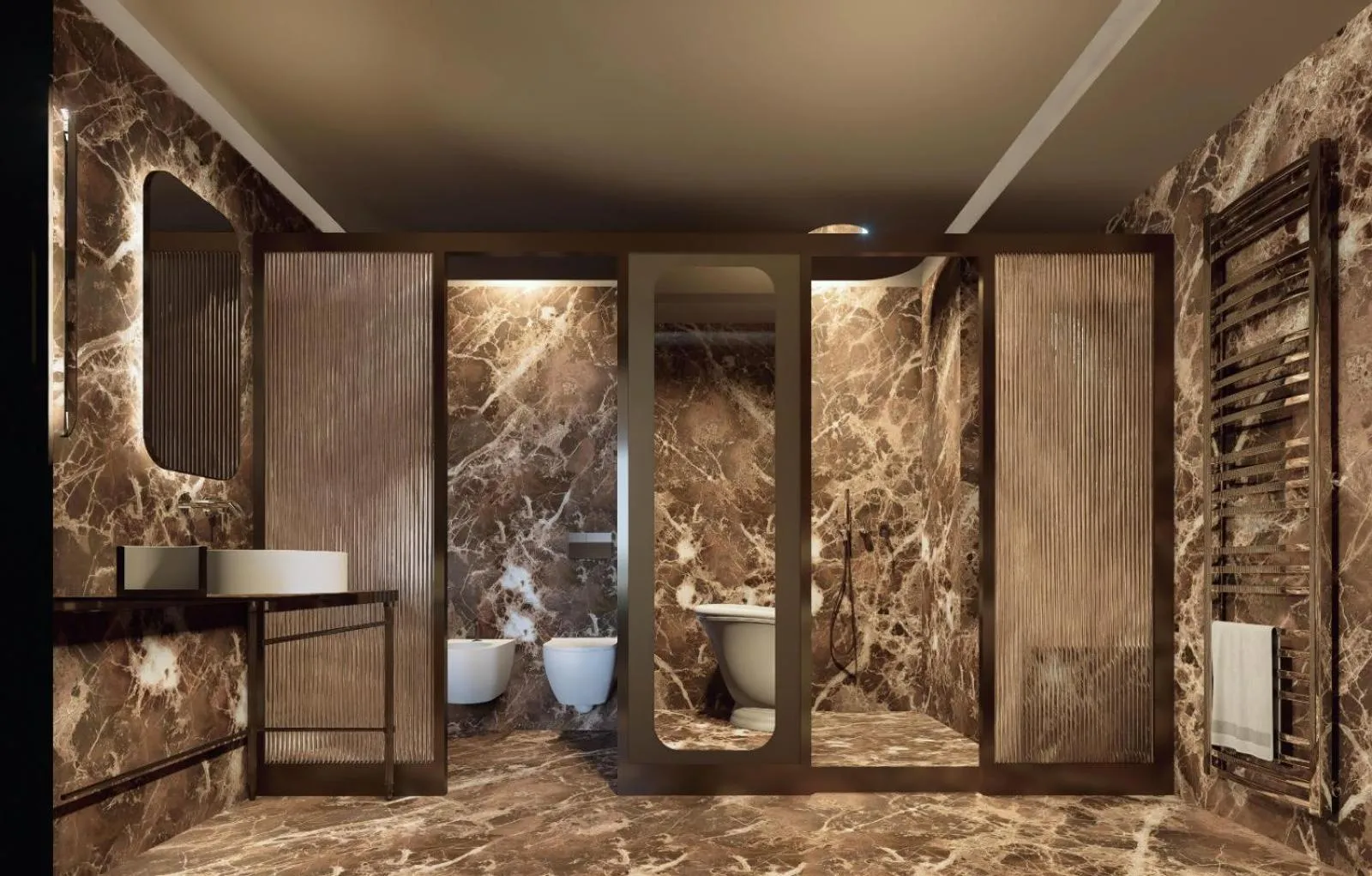 Bathroom in Sheraton Lake Como Hotel