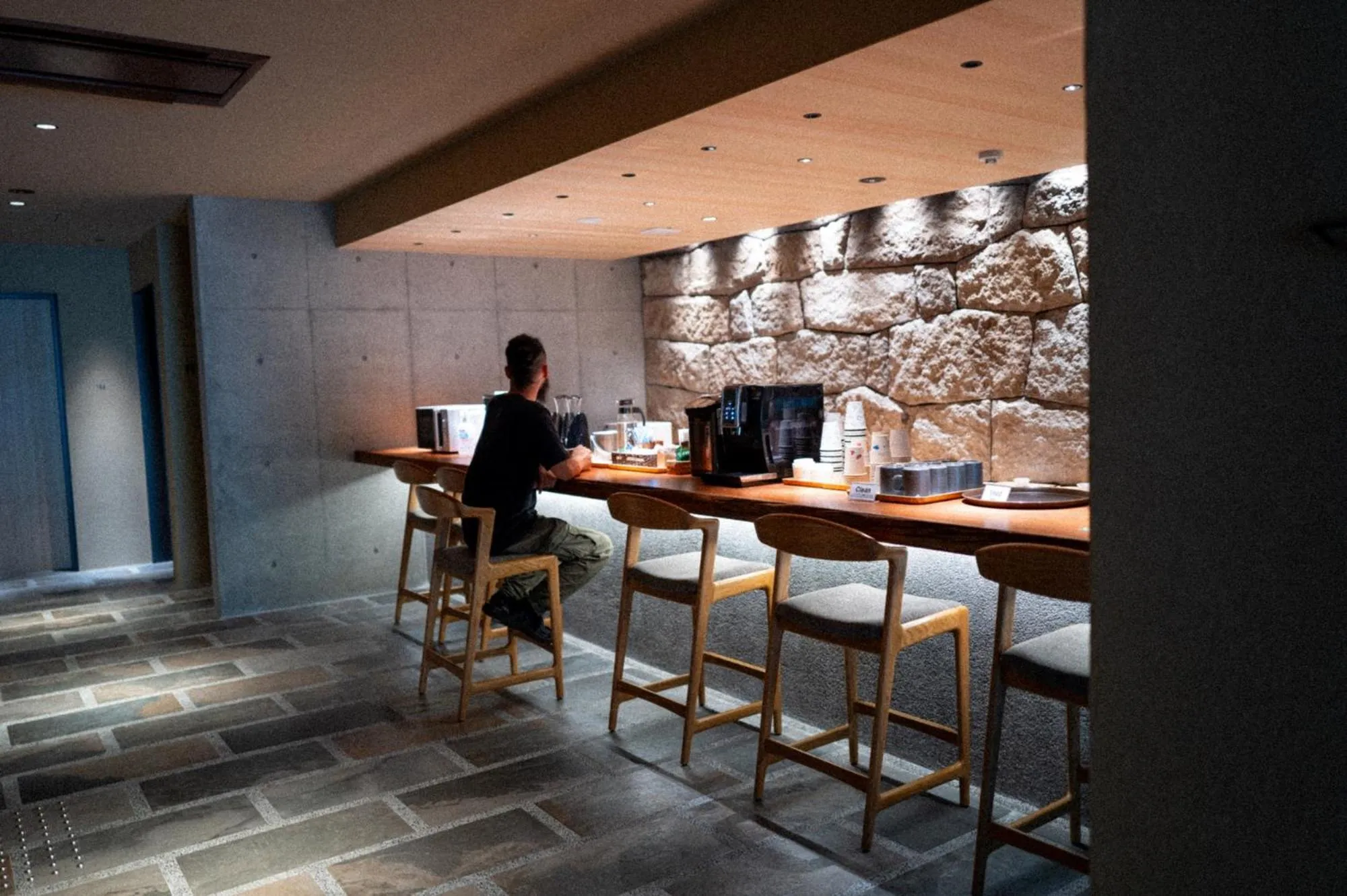 Communal lounge/ TV room in Hotel Legasta Kyoto Higashiyama Sanjo