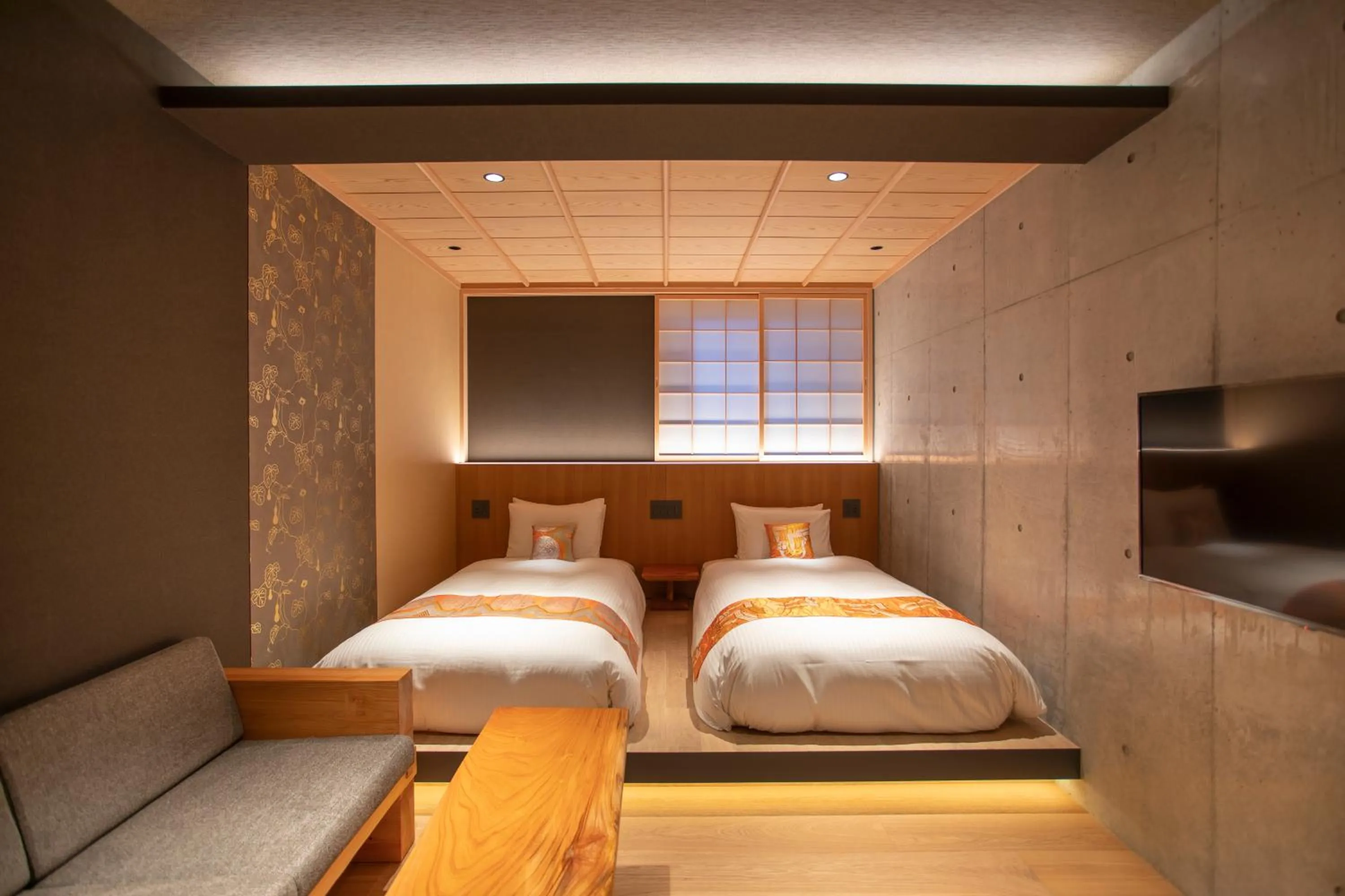 Photo of the whole room, Bed in Hotel Legasta Kyoto Higashiyama Sanjo