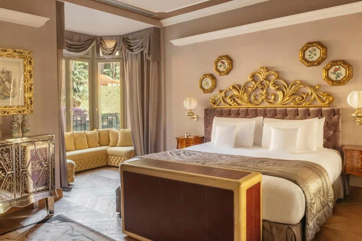 Bedroom, Bed in Grand Hotel Tremezzo