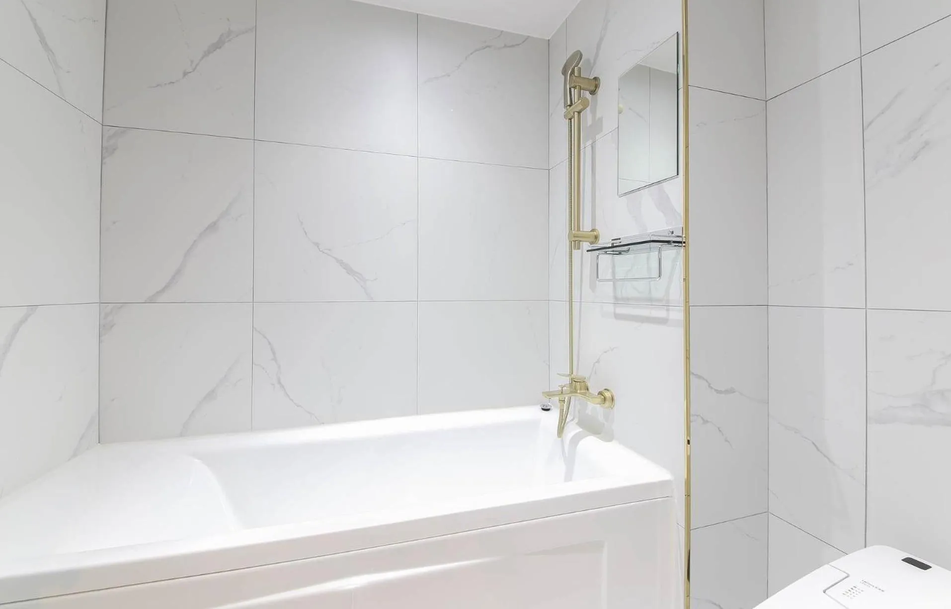 Bathroom in LABE Hotel