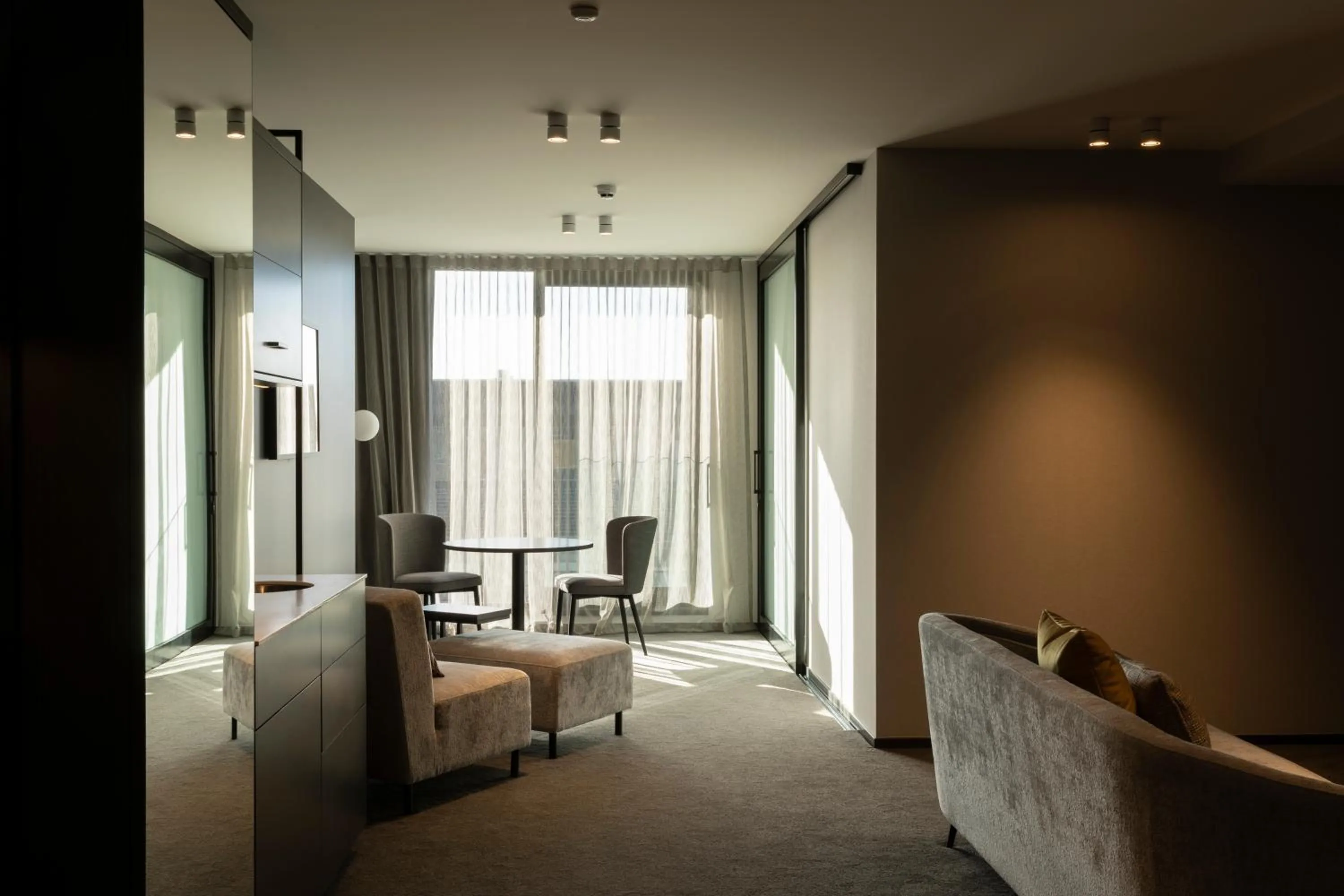 Seating area in The Mayfair