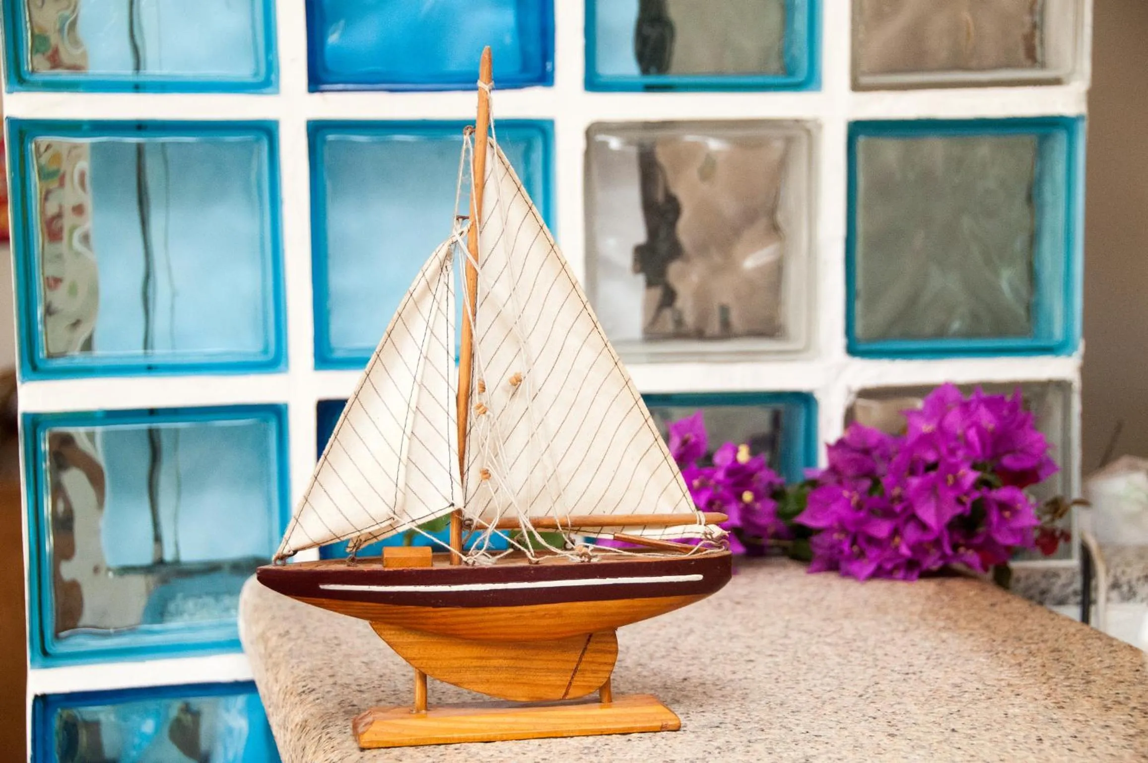 Decorative detail in Meta Hotel