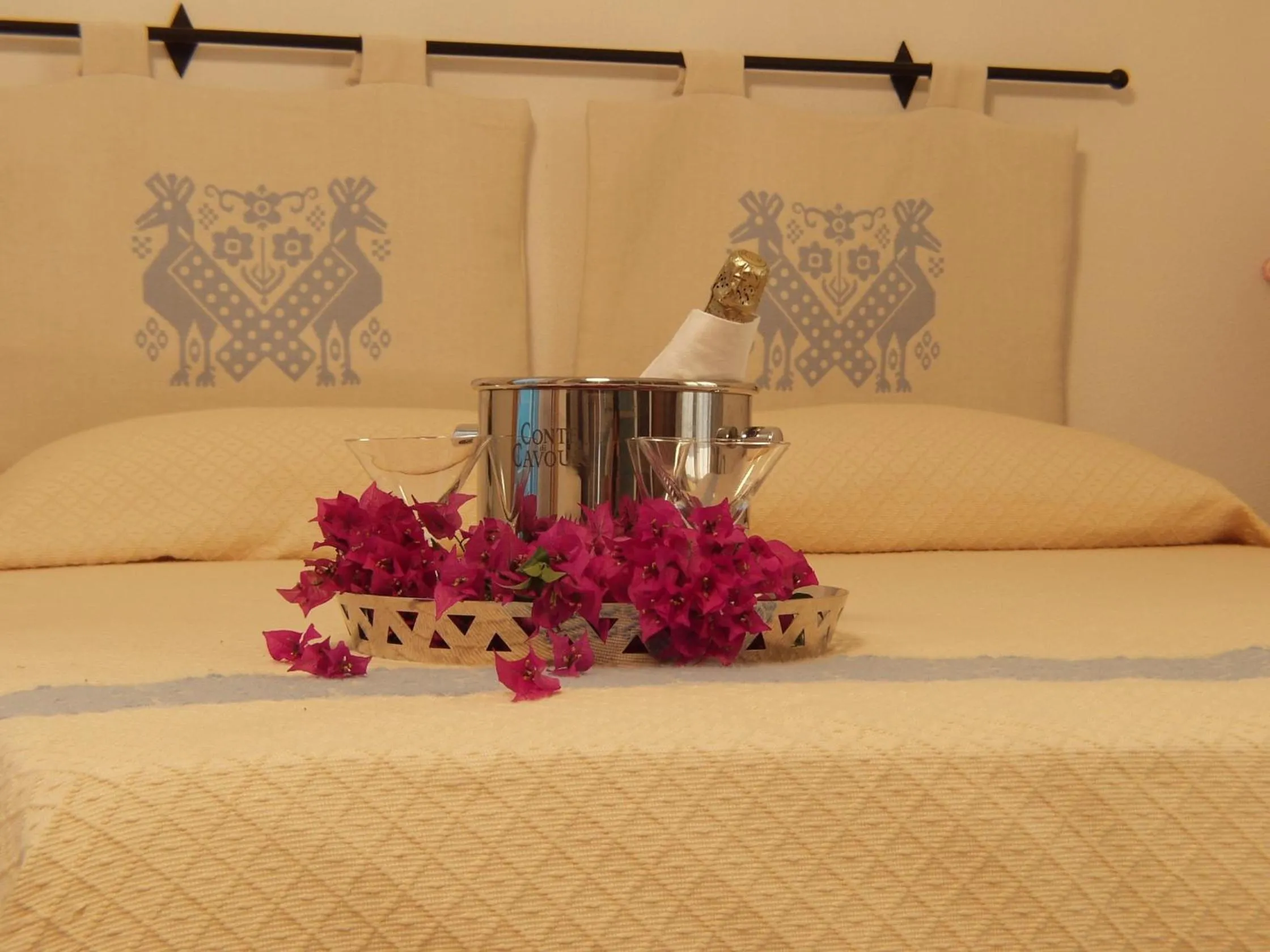 Decorative detail in Meta Hotel