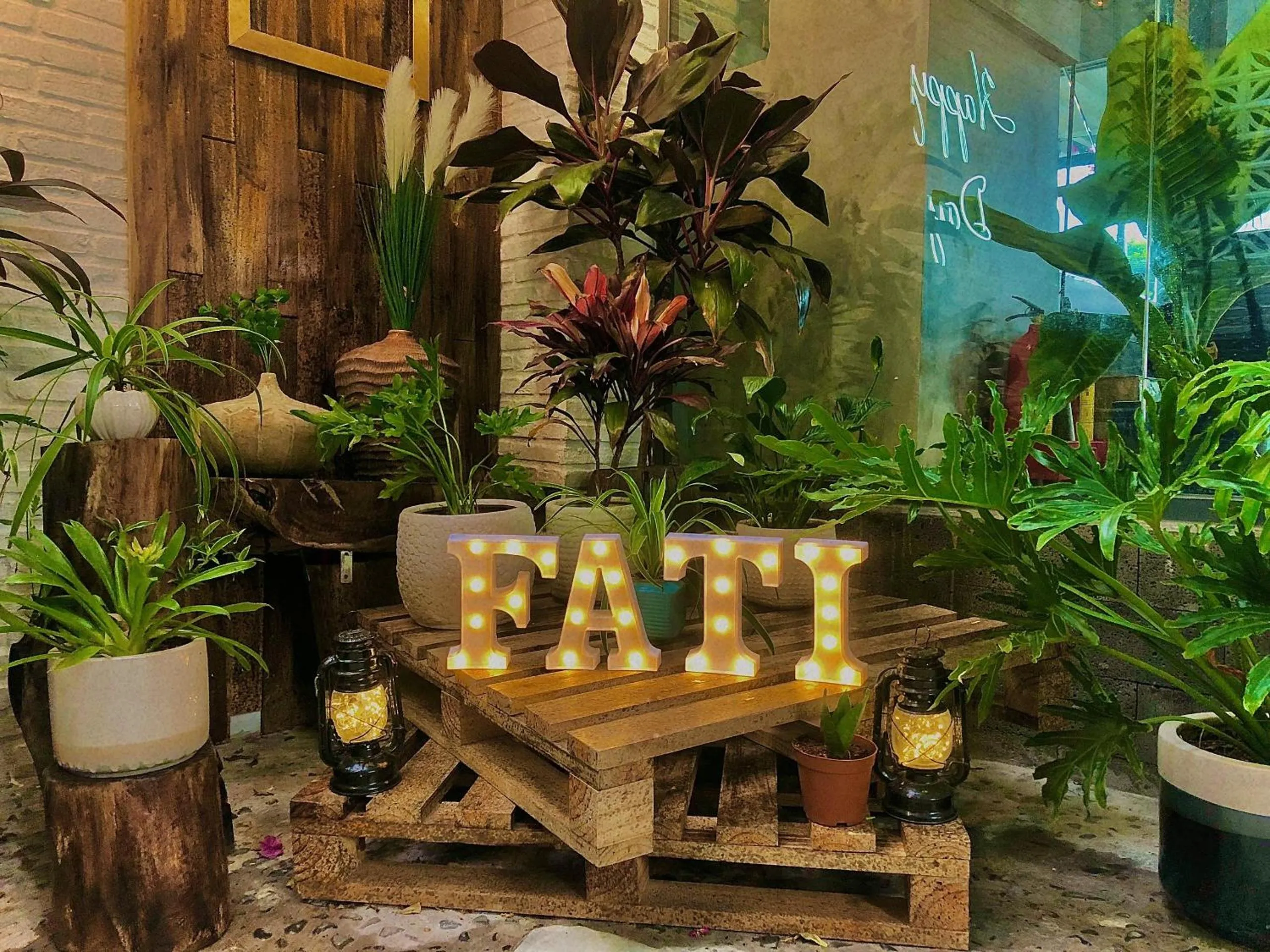 Patio in Fati Boutique Hotel & Apartment
