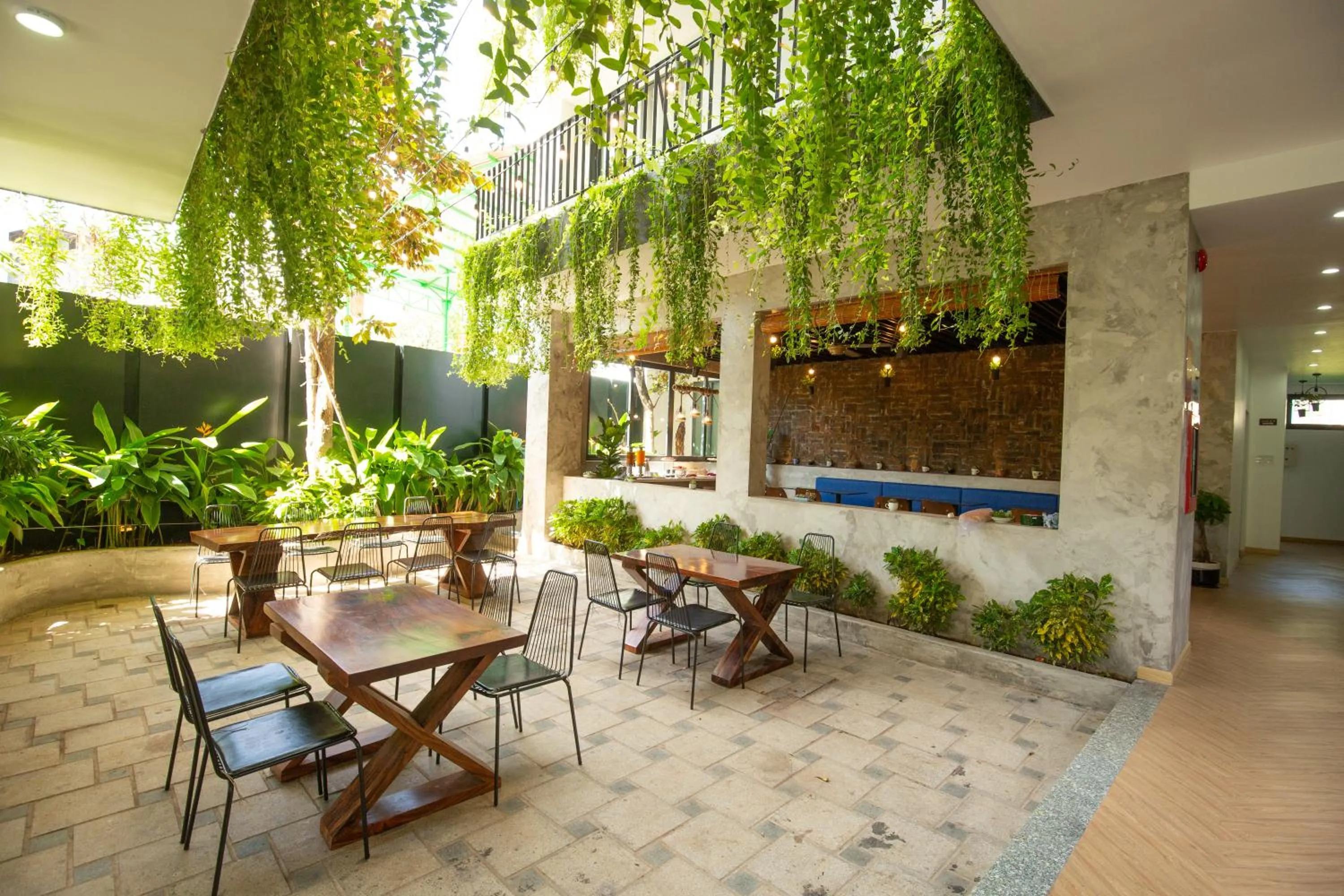Patio in Fati Boutique Hotel & Apartment