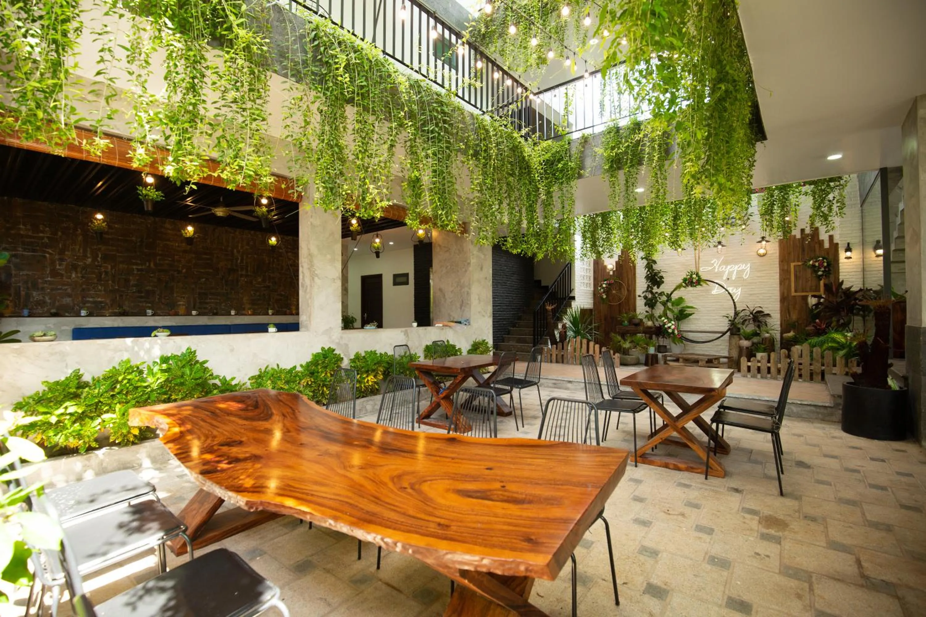 Patio in Fati Boutique Hotel & Apartment