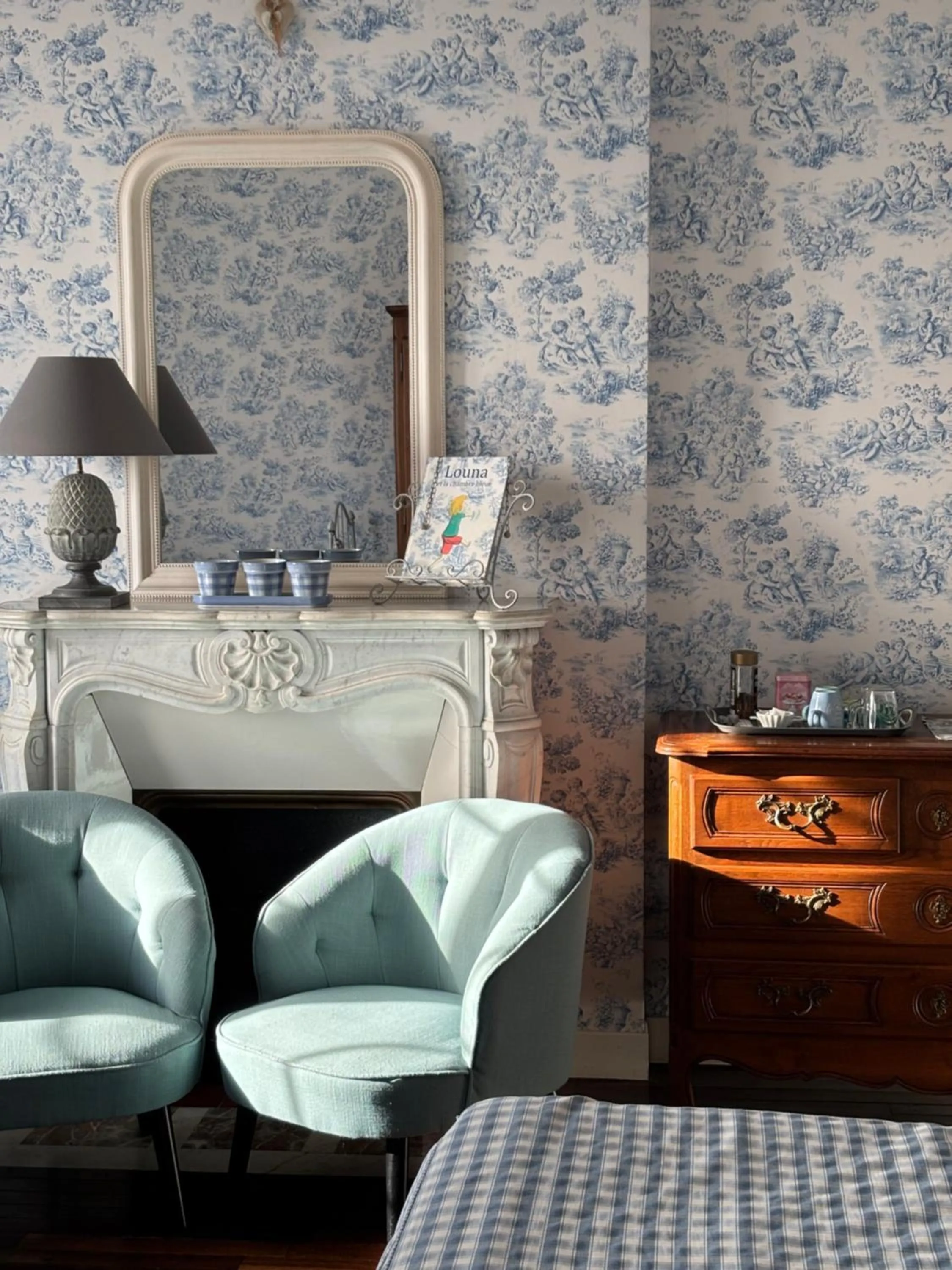 Decorative detail in Ferme De Bonavis