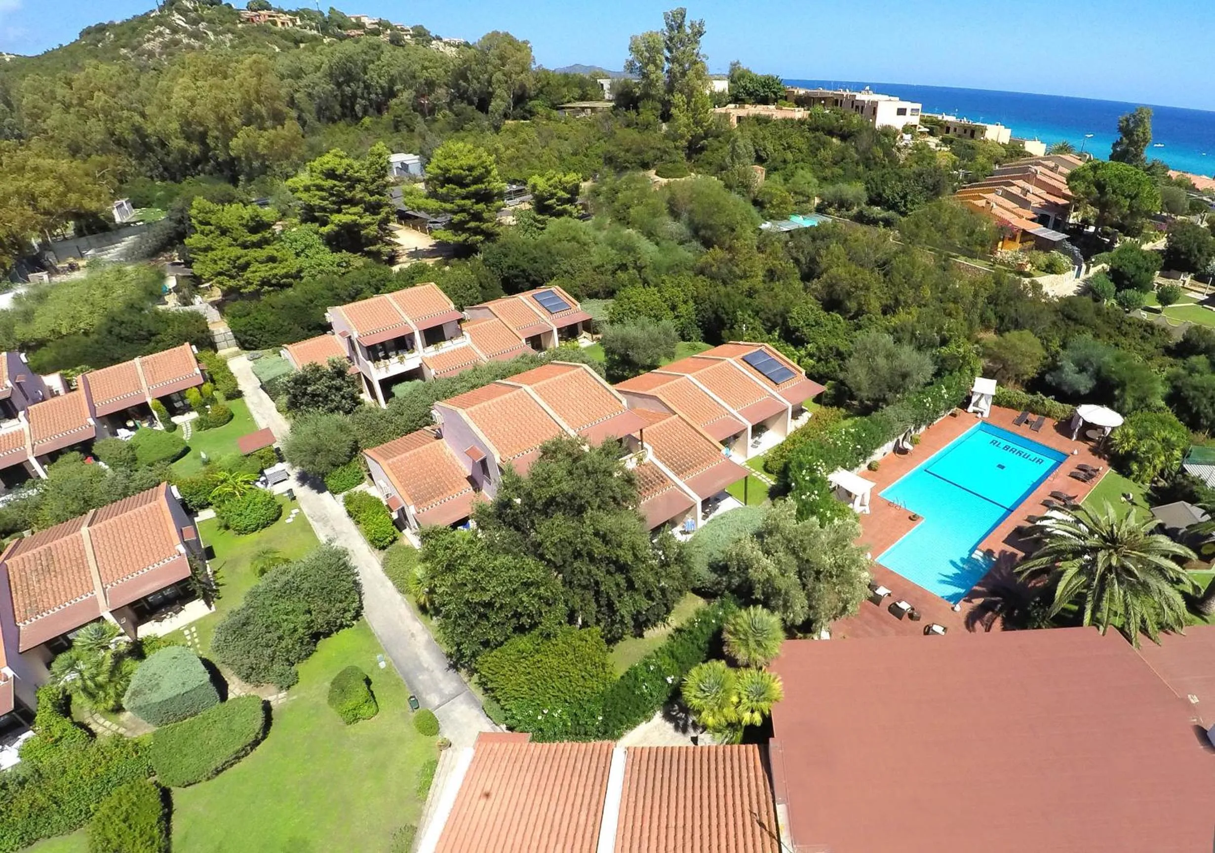 Bird's eye view in Albaruja Hotel