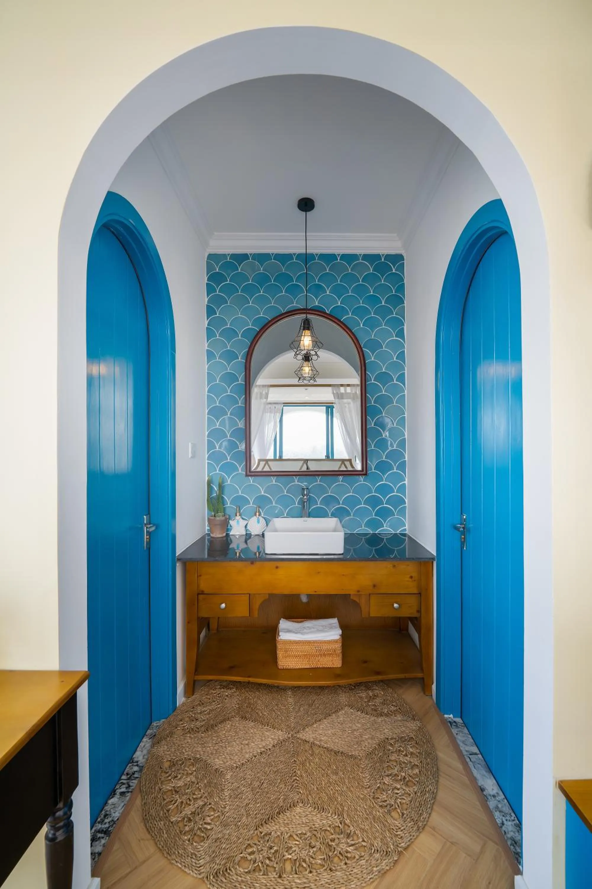 Bathroom in Santori Hotel And Spa