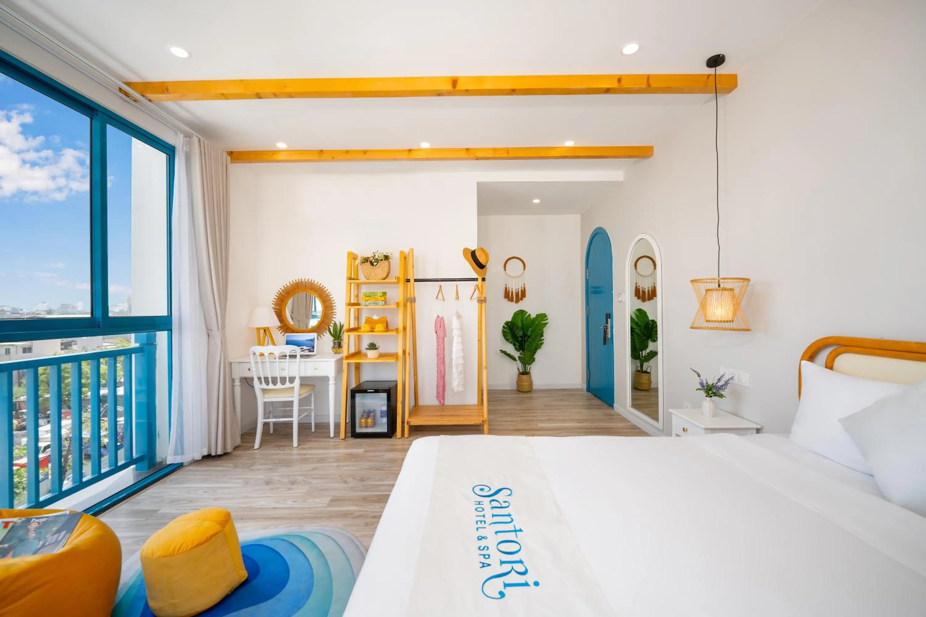 Bedroom in Santori Hotel And Spa