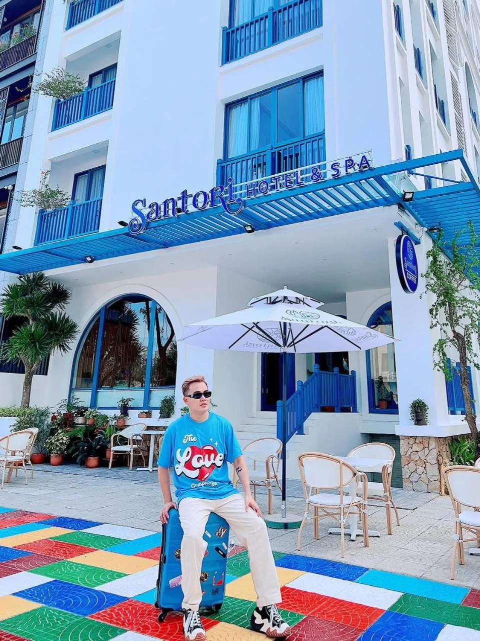 Property building in Santori Hotel And Spa