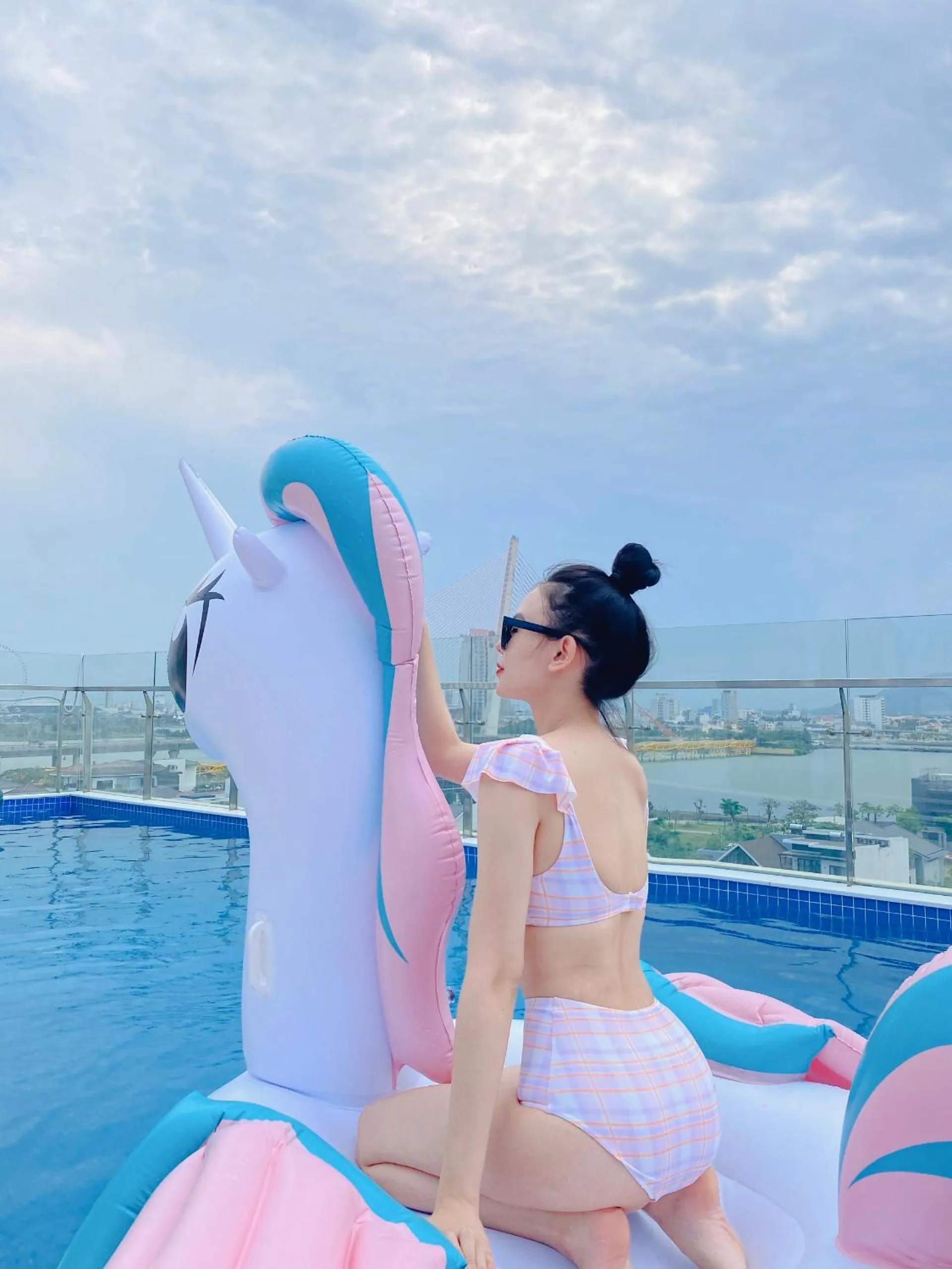 Swimming pool in Santori Hotel And Spa