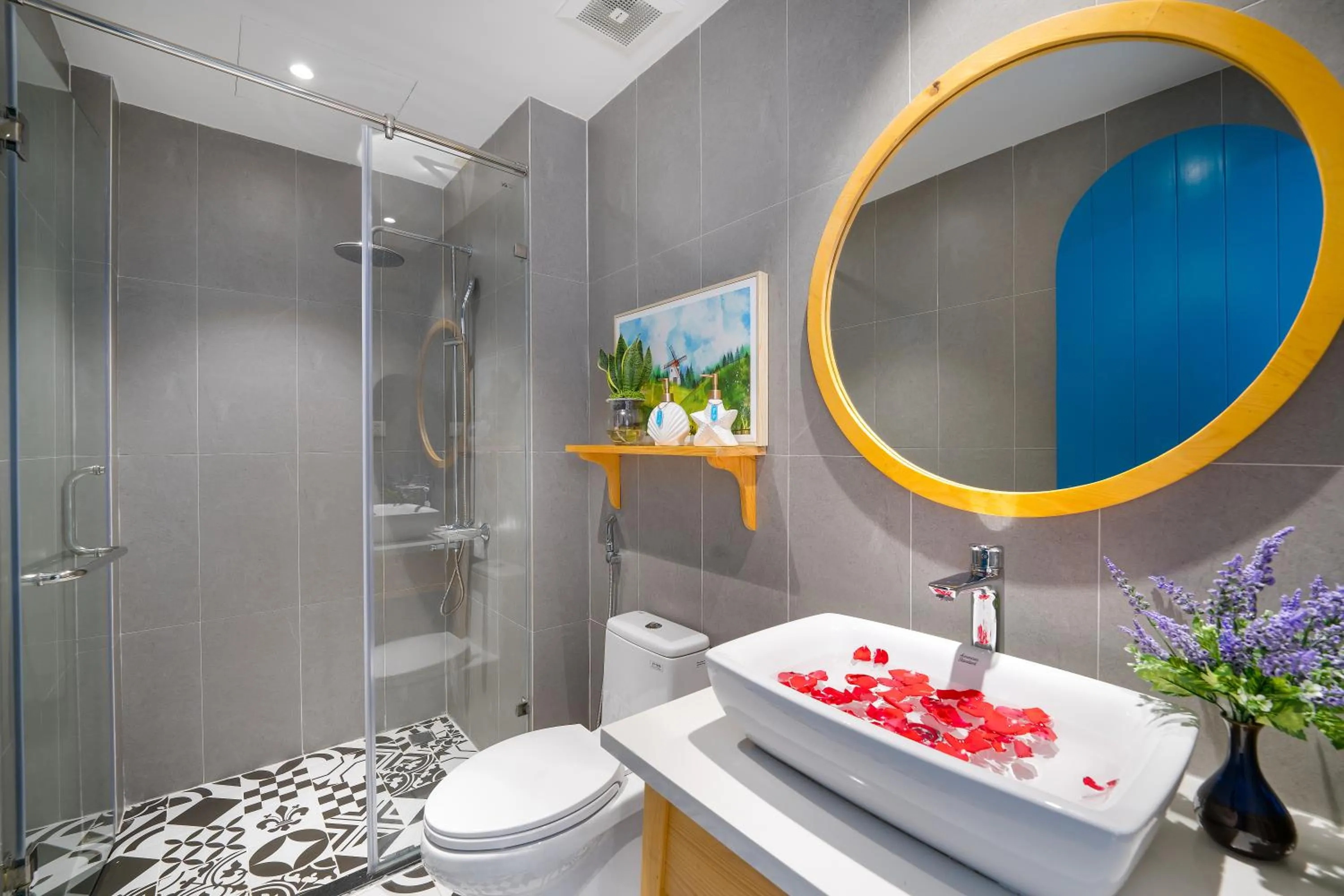 Bathroom in Santori Hotel And Spa