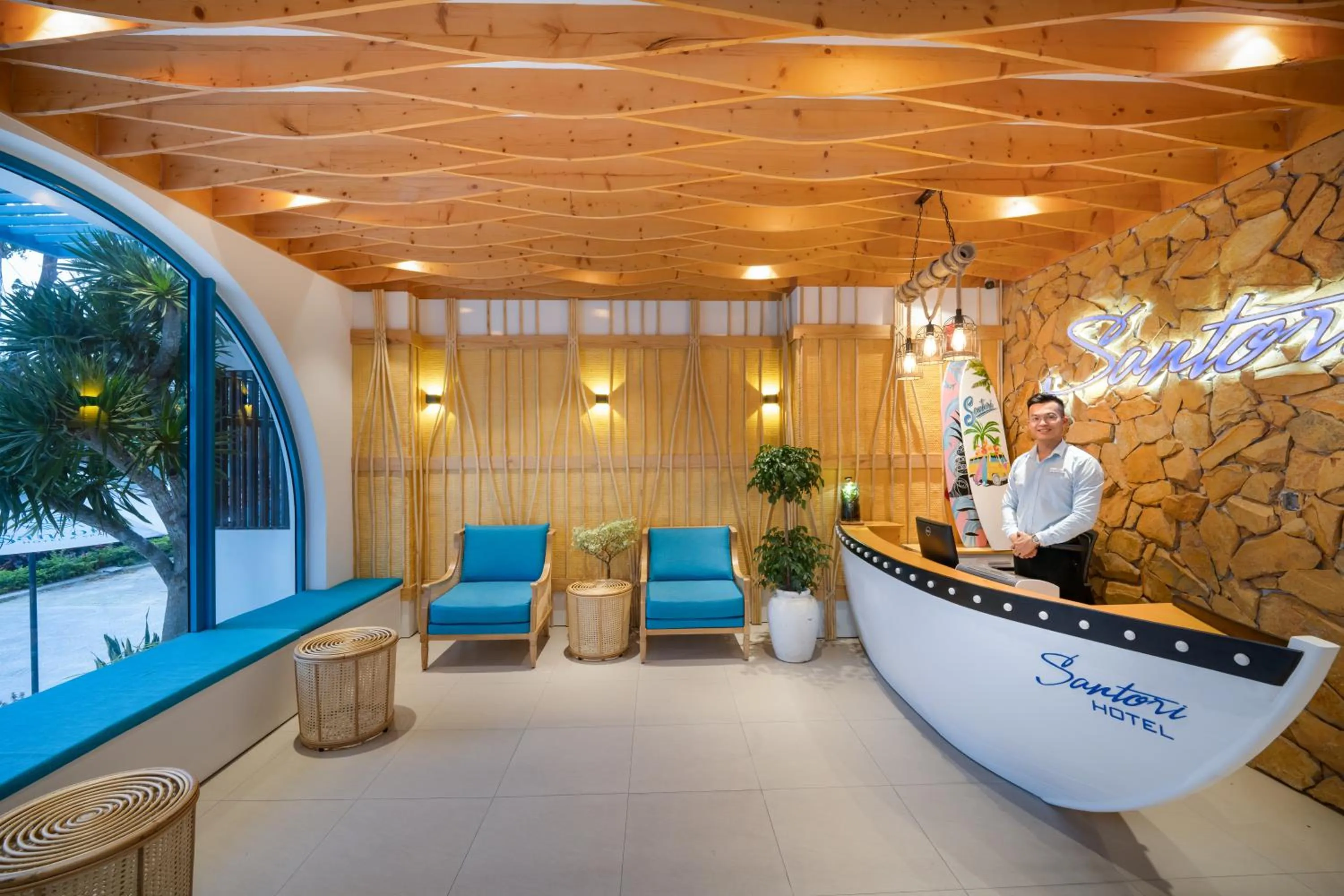 Lobby or reception in Santori Hotel And Spa