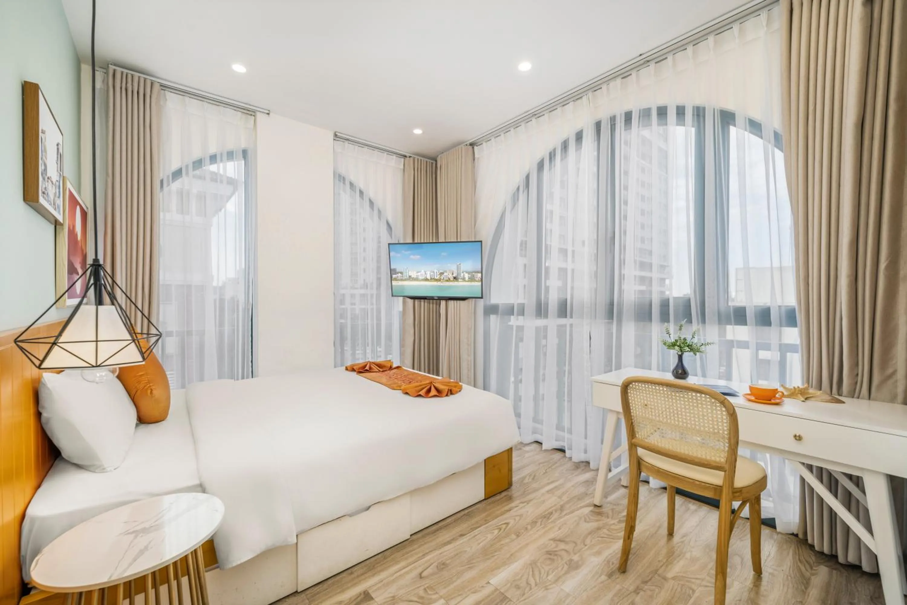 Bedroom in Santori Hotel And Spa