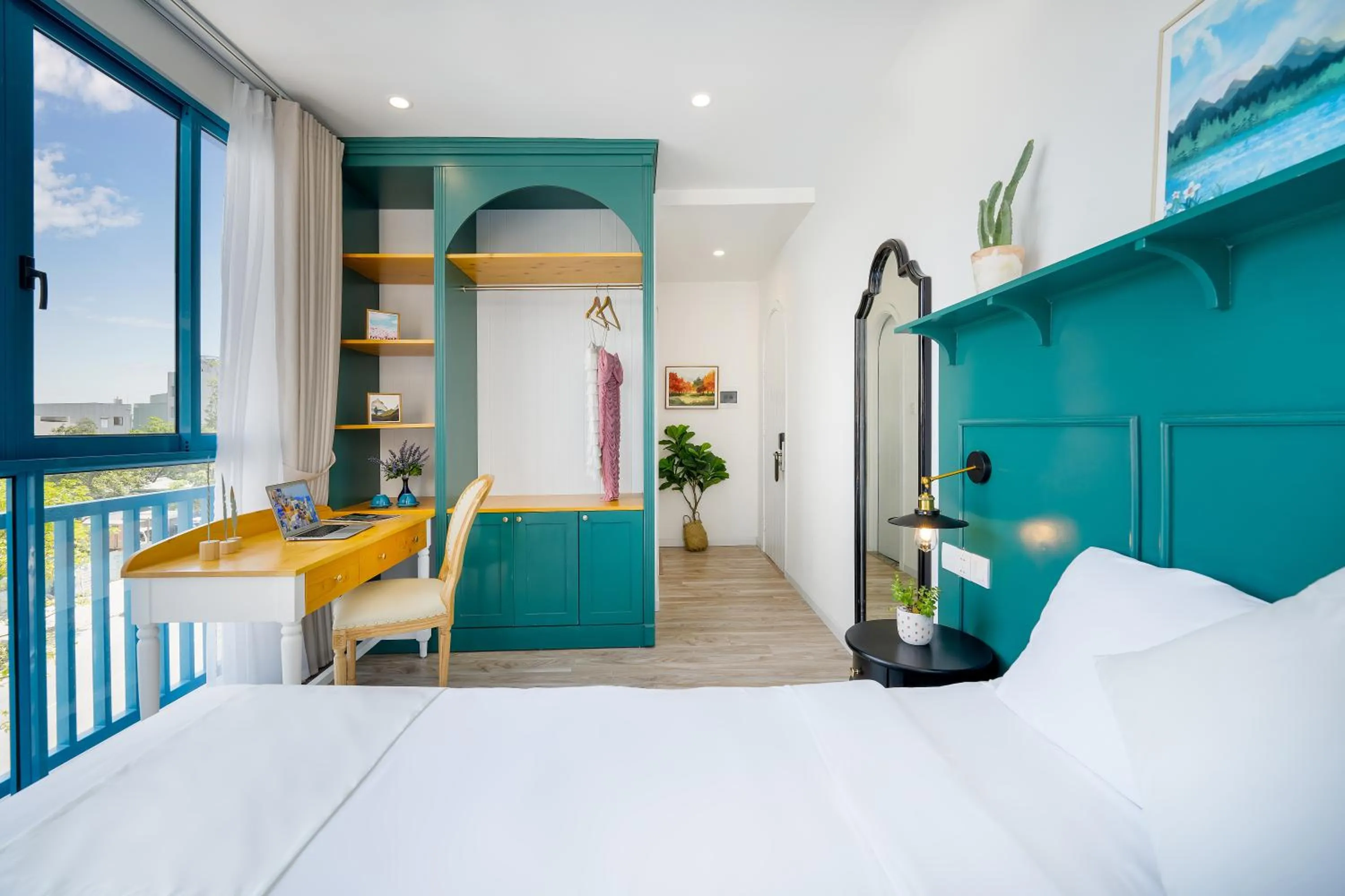 Bedroom in Santori Hotel And Spa