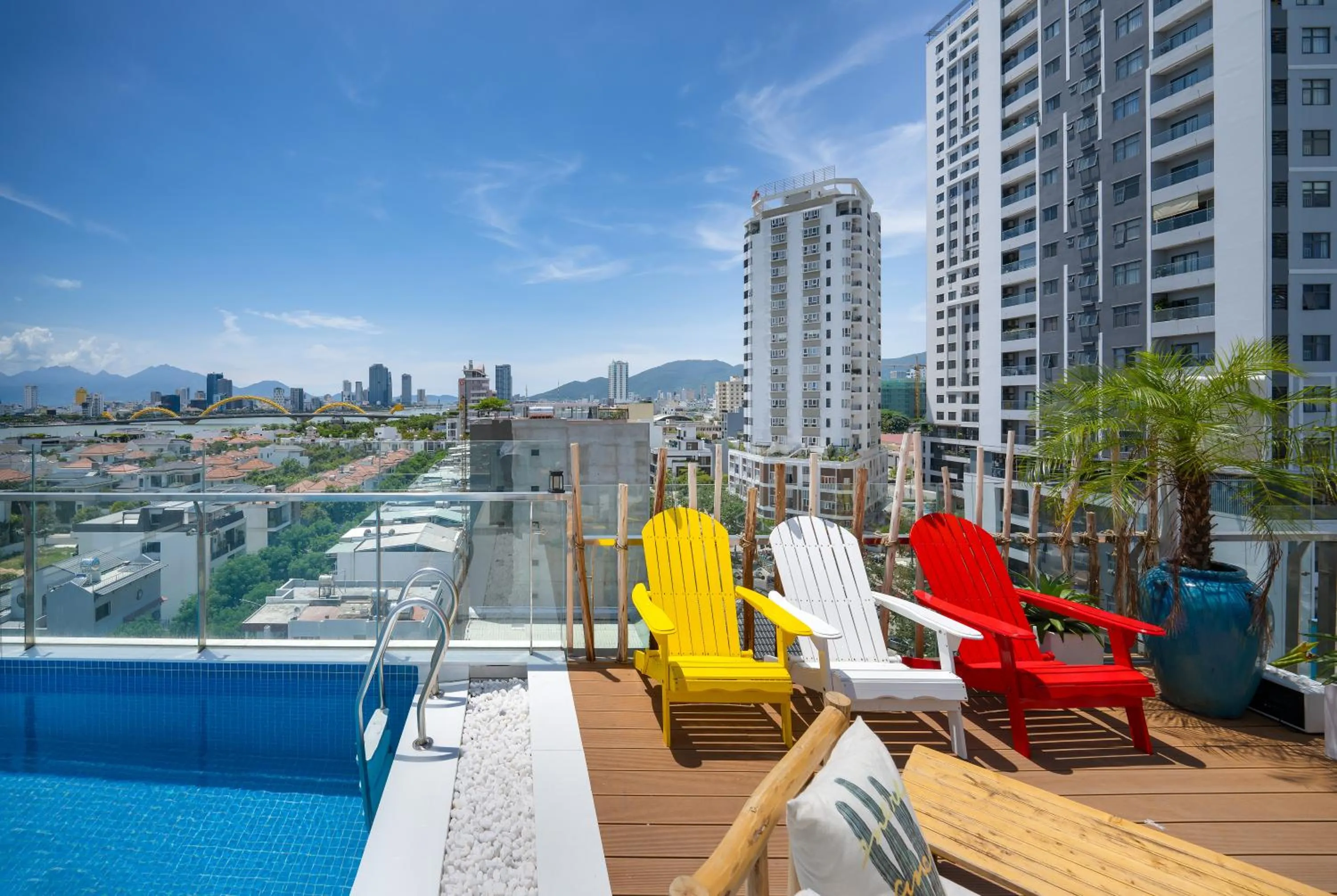 Swimming pool in Santori Hotel And Spa