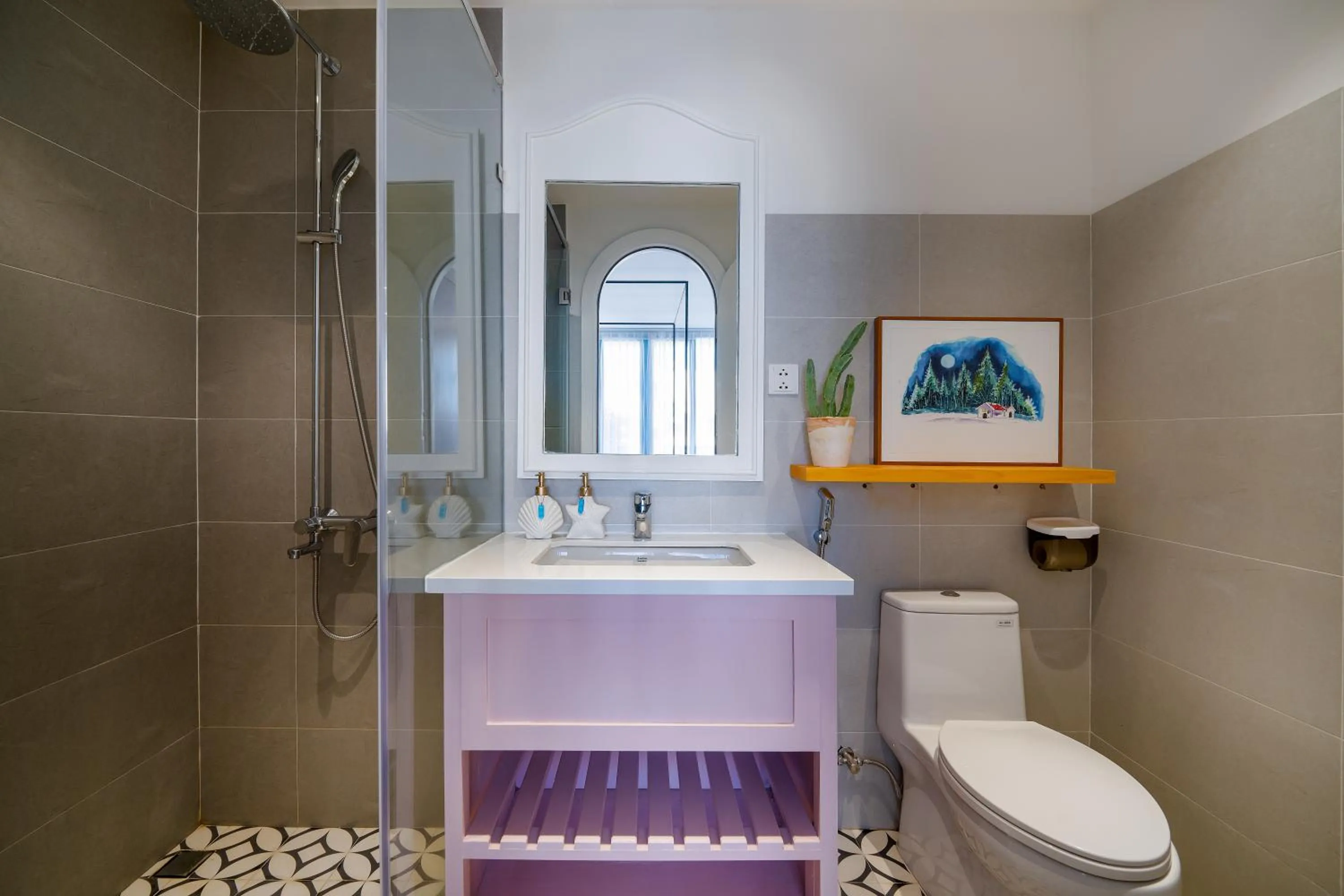 Bathroom in Santori Hotel And Spa