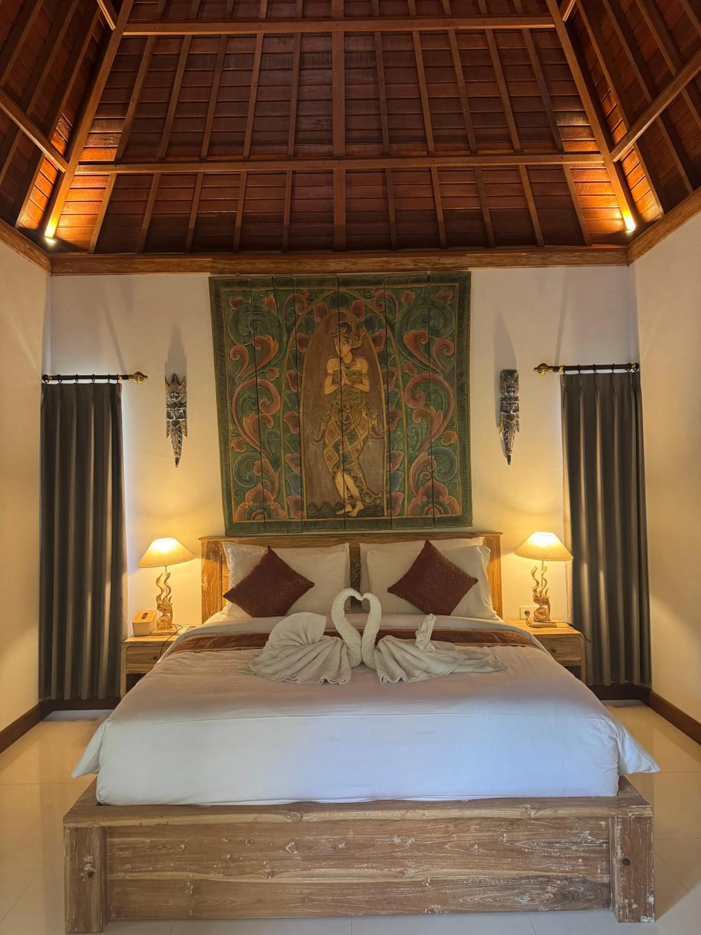 Property building, Bed in Sridewi Villas Ubud