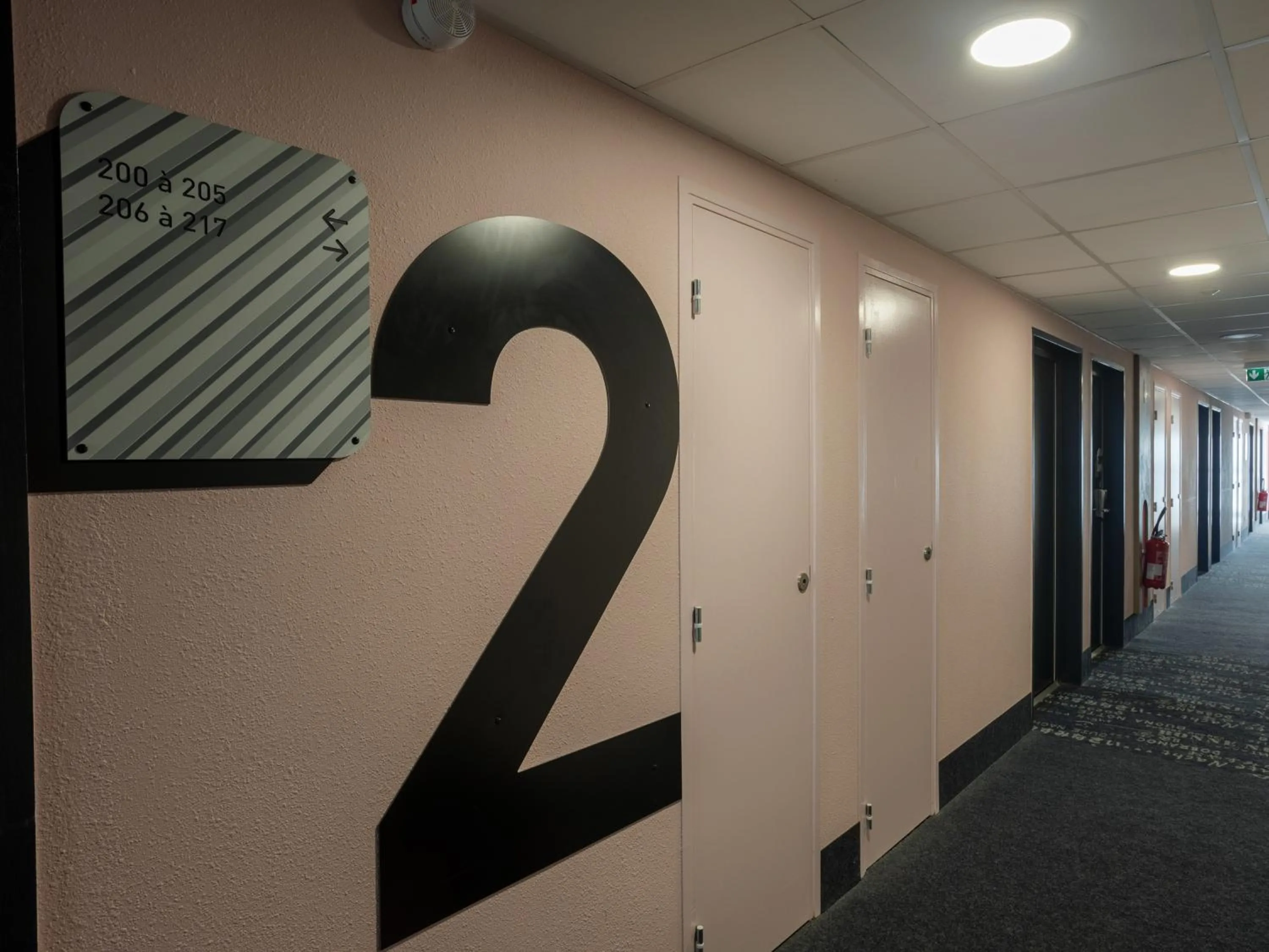 Decorative detail in B&B HOTEL Fort-de-France