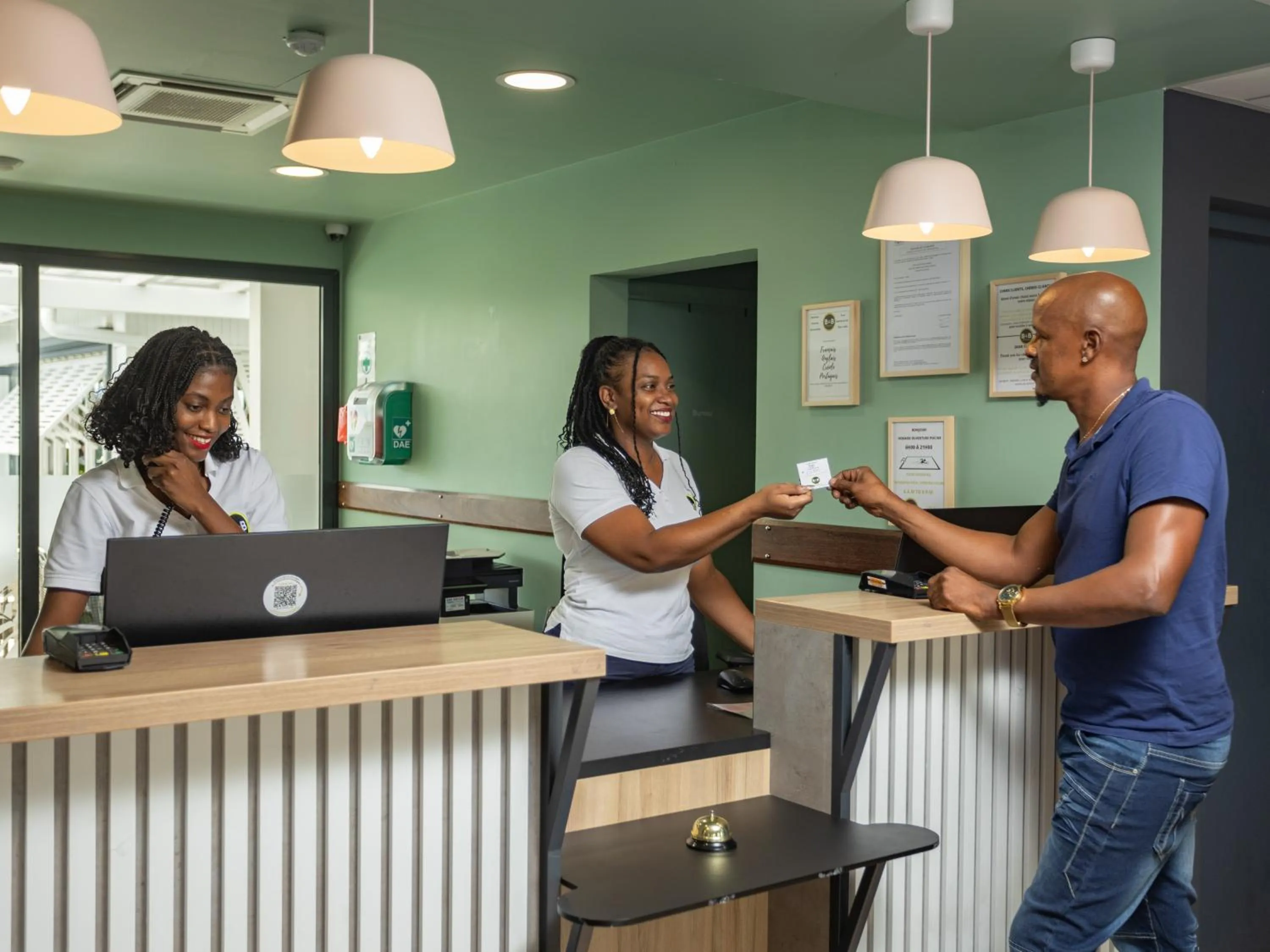 Staff in B&B HOTEL Fort-de-France
