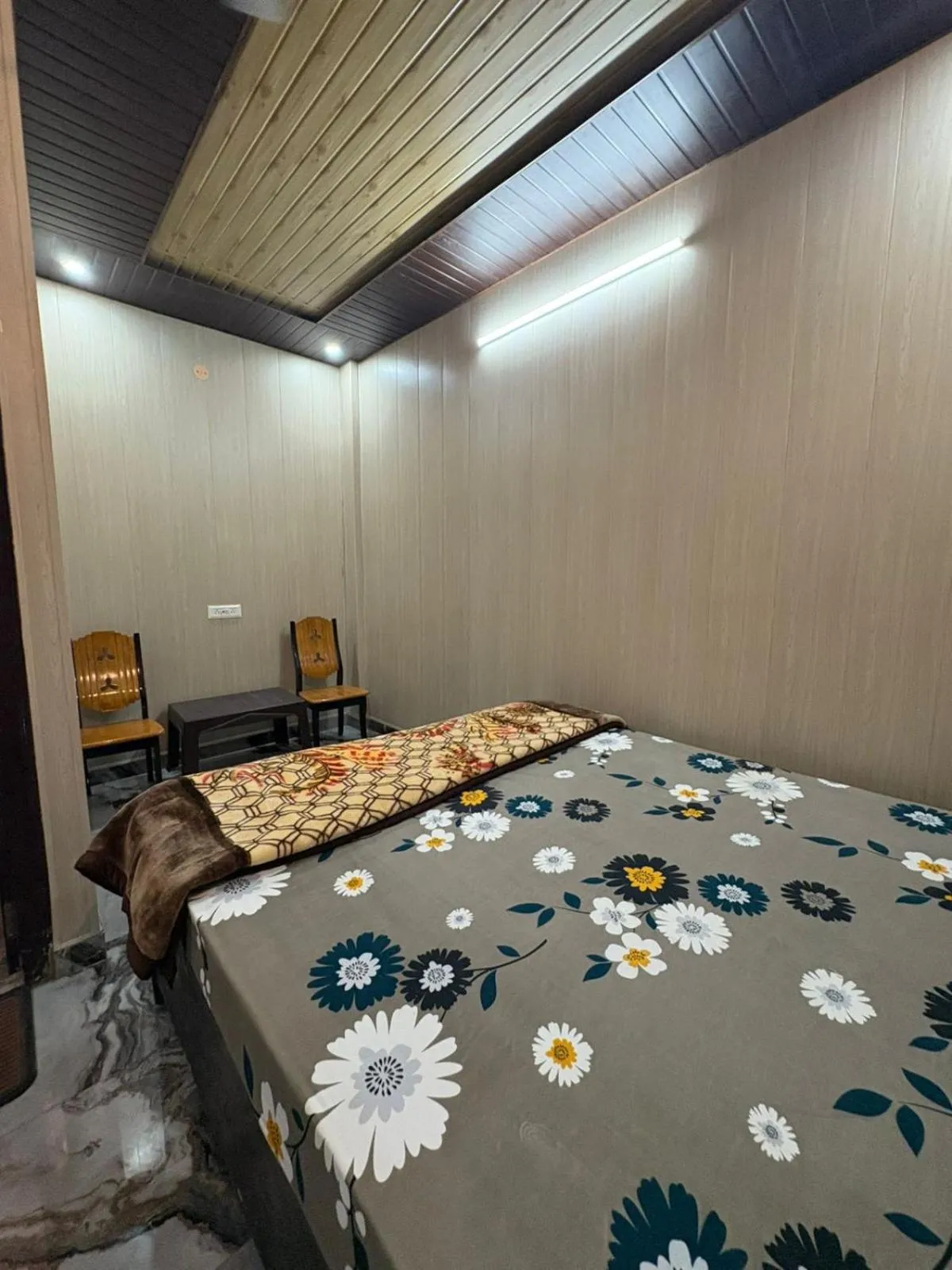 Bed in Chirag Homestay Kainchi