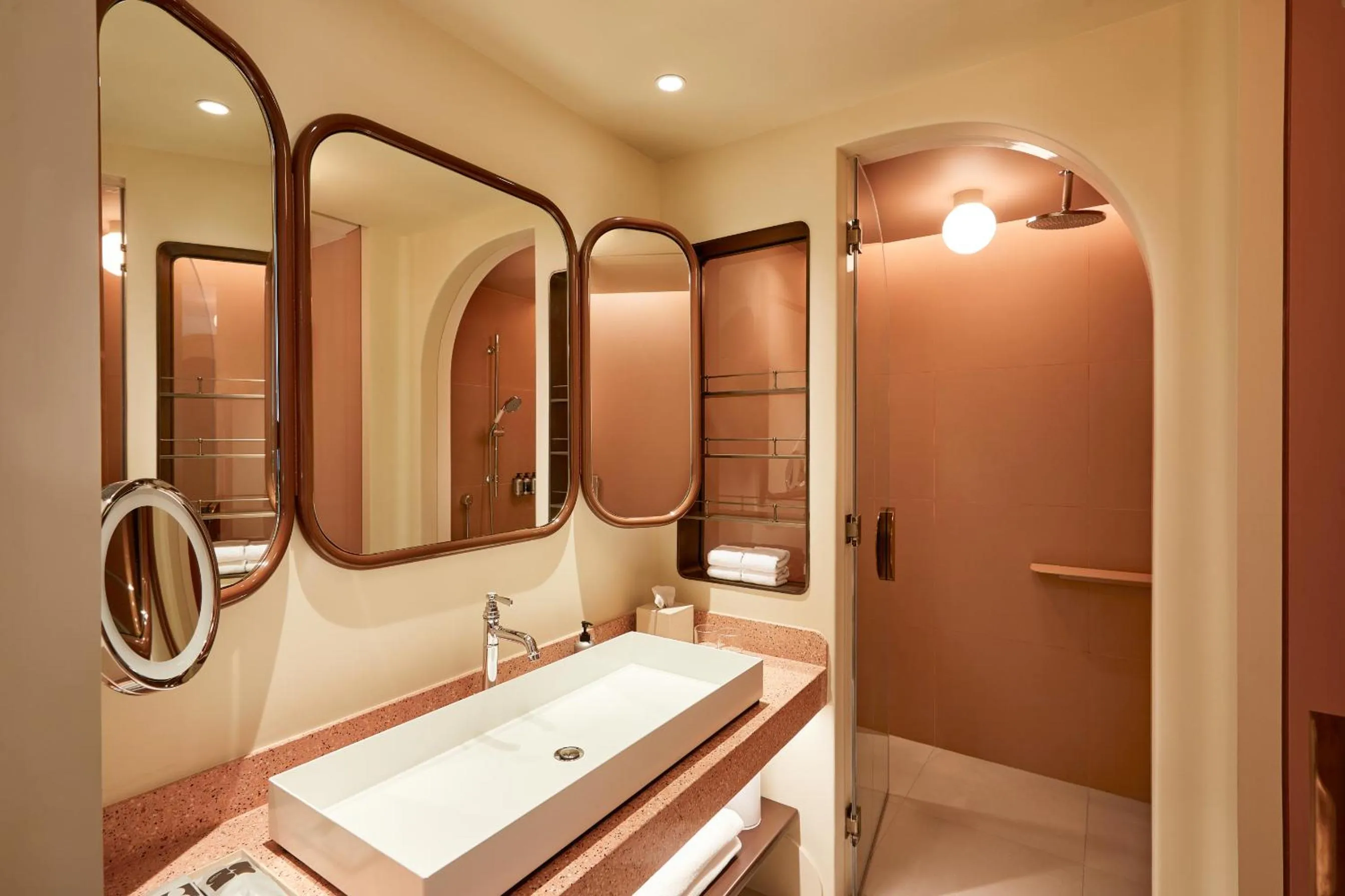 Bathroom in The Standard, Bangkok Mahanakhon