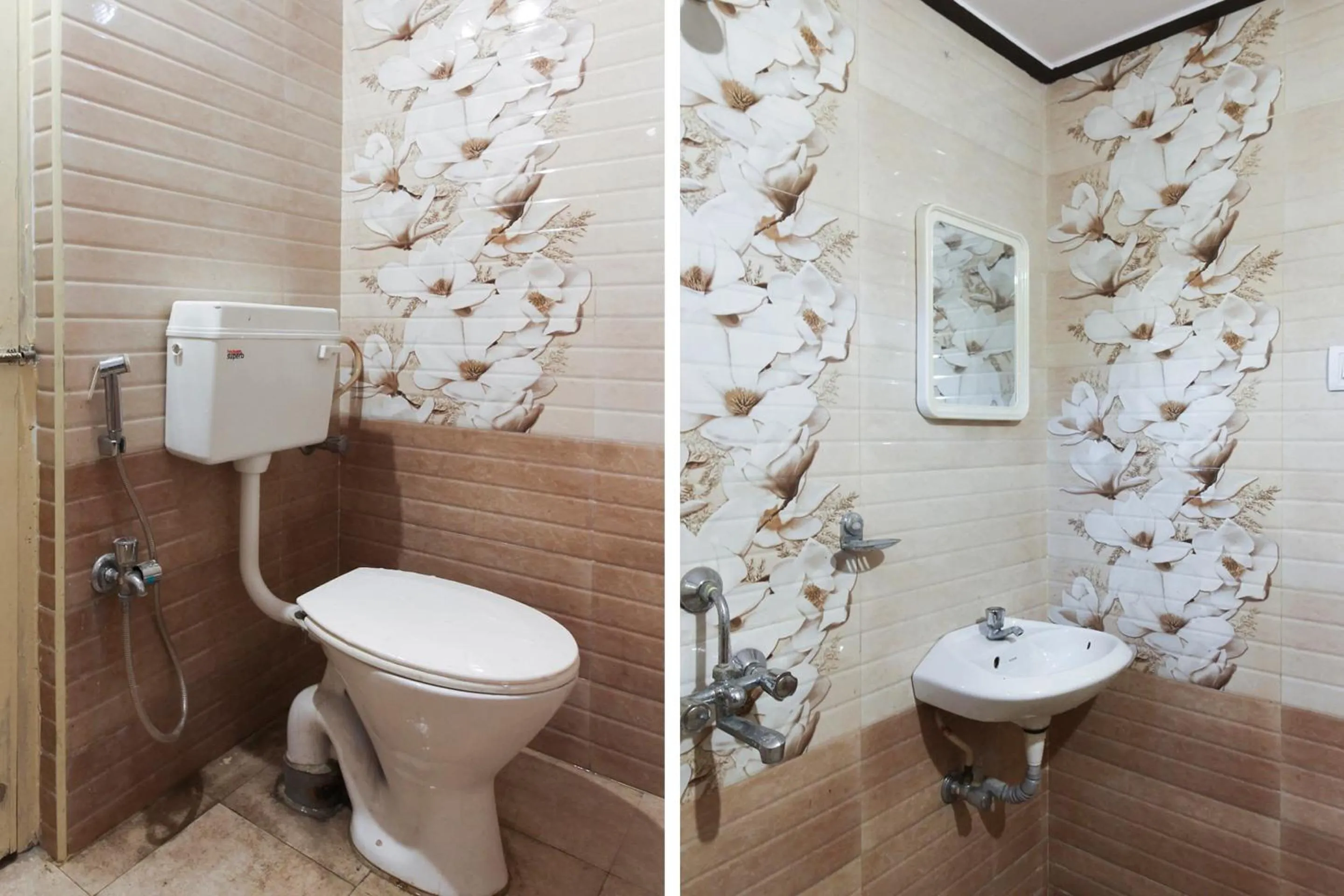 Bathroom in Hotel O by OYO V Square