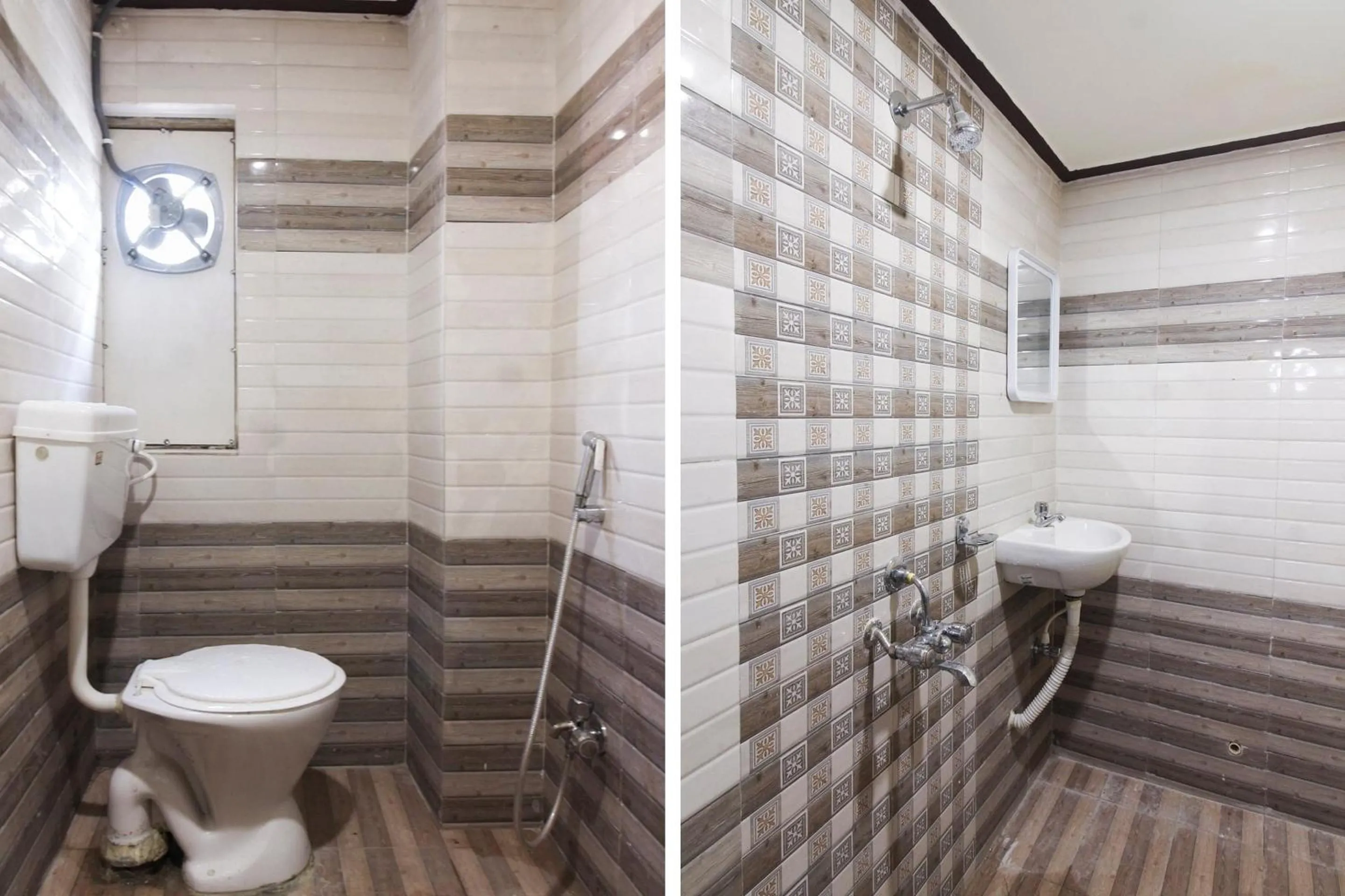 Bathroom in Hotel O by OYO V Square