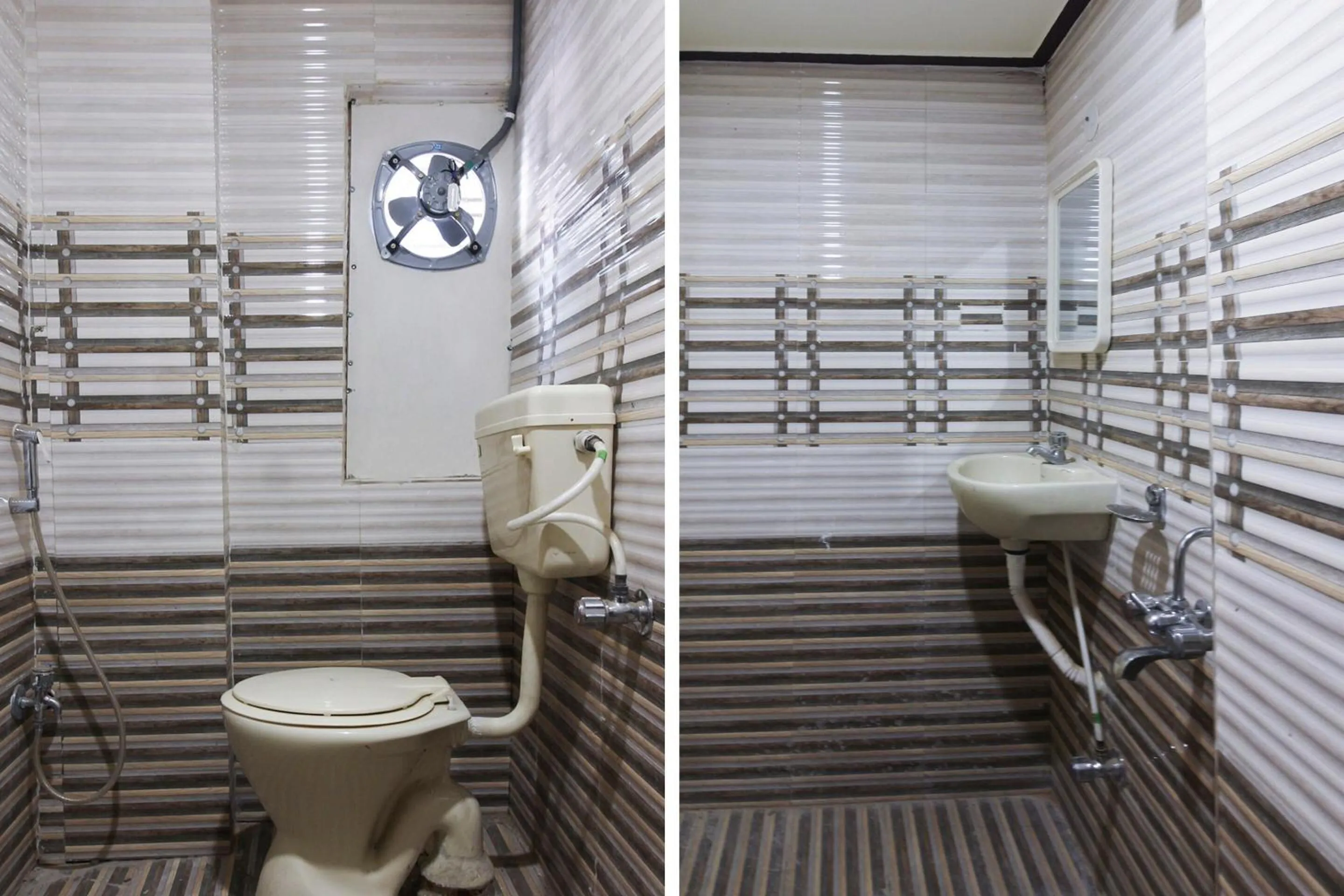 Bathroom in Hotel O by OYO V Square