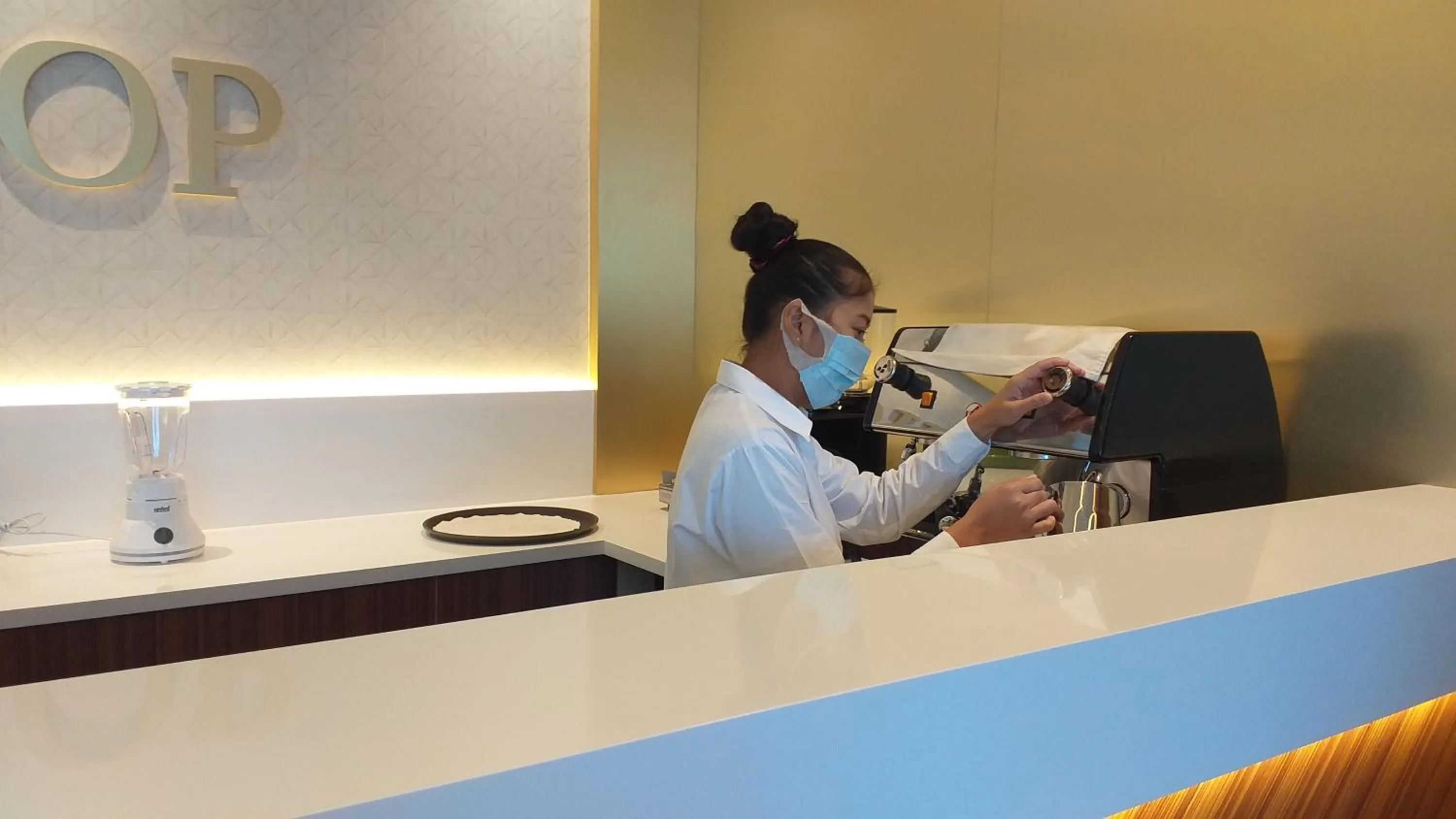 Staff in AL HAYAT HOTEL