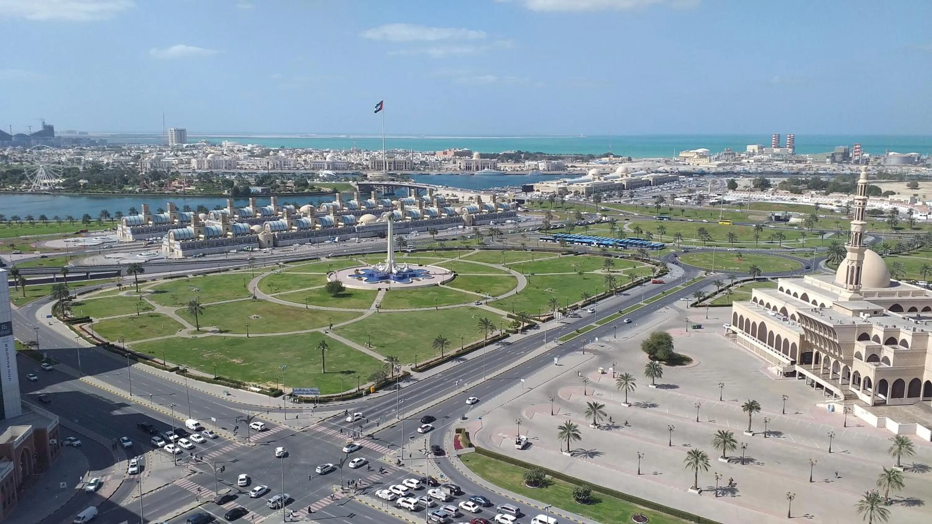 City view in AL HAYAT HOTEL