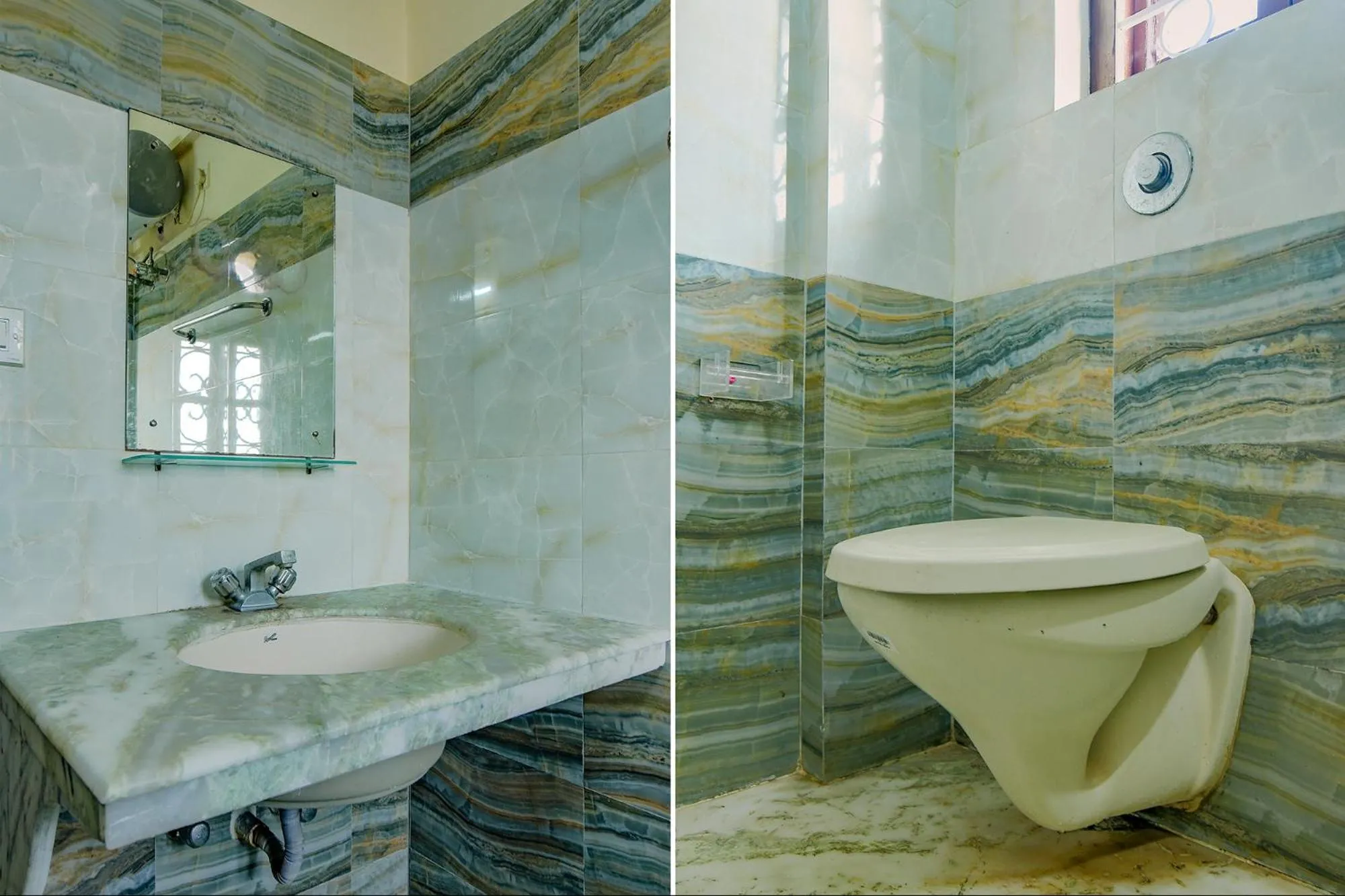 Bathroom in FabHotel New kolkata Residency Inn - Nr Axis Mall