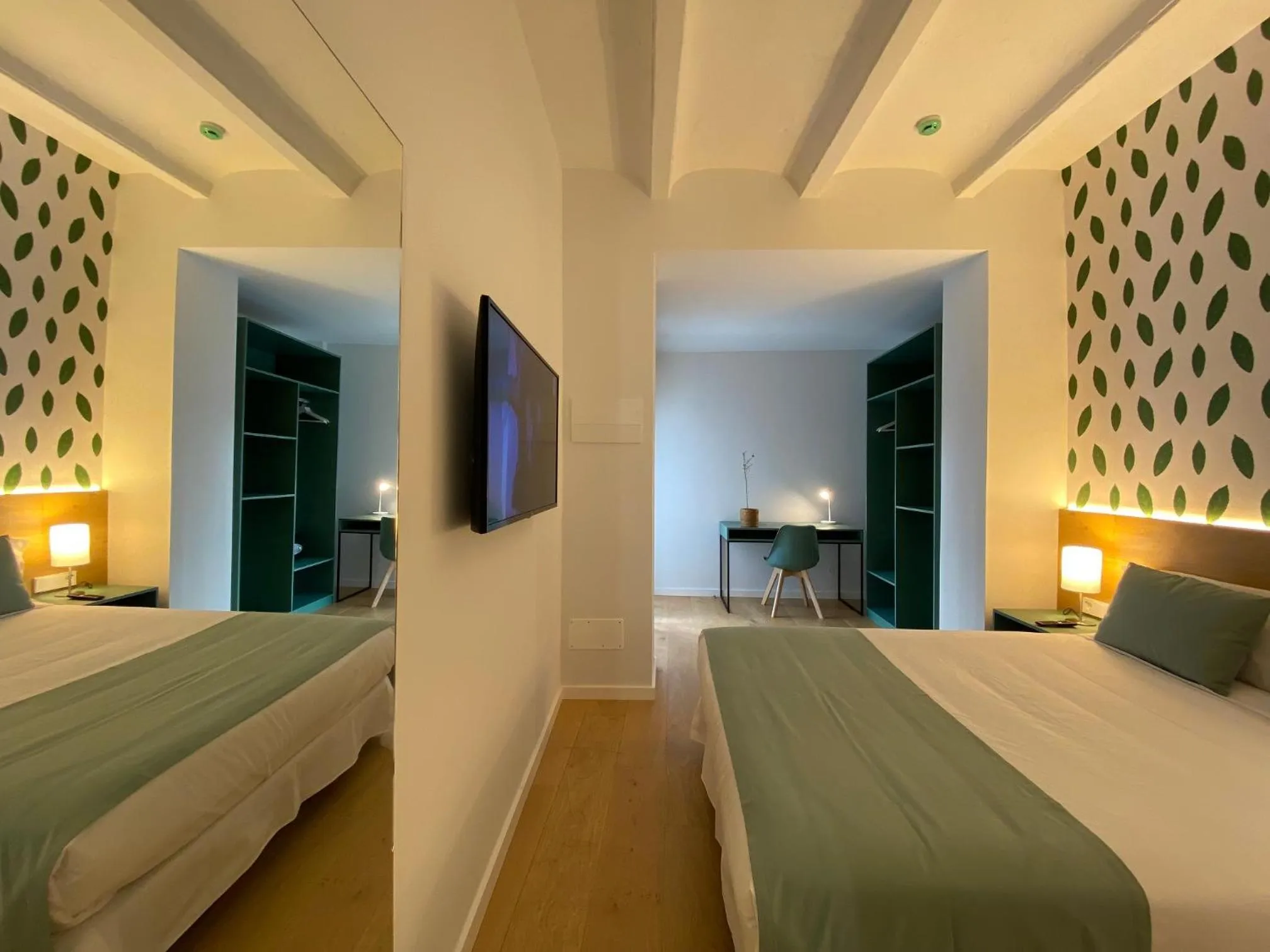 Bed in Alaró Natura Rural Suites