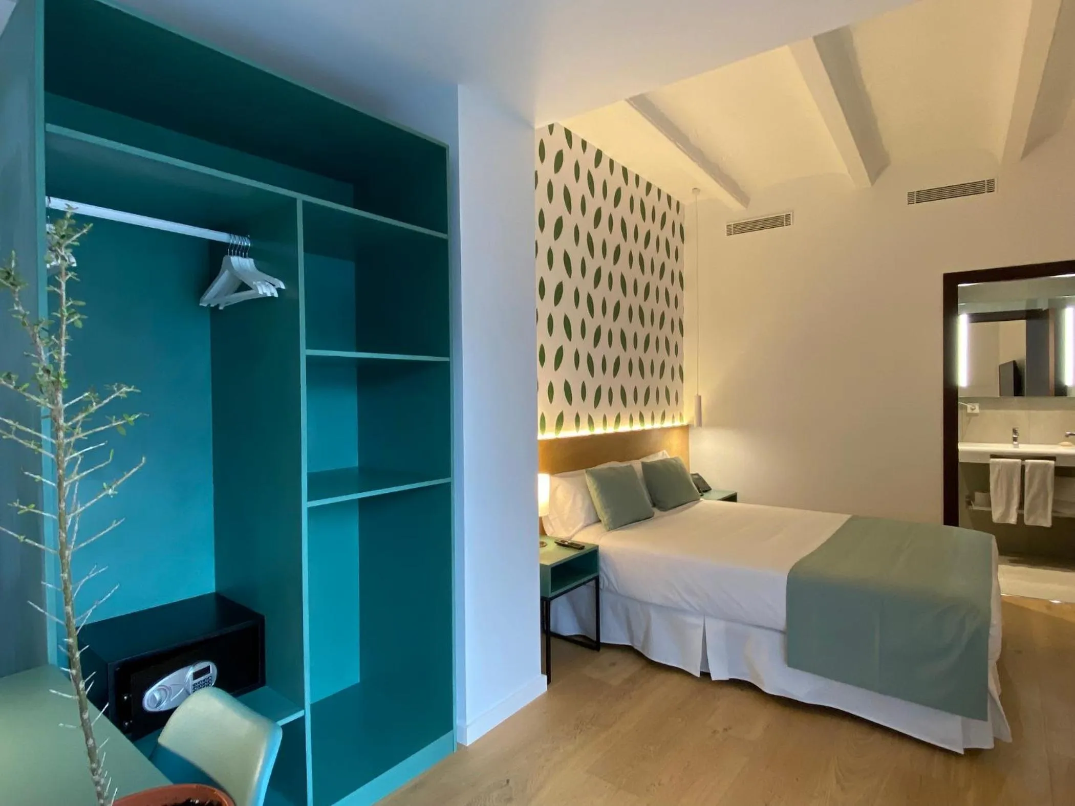 Bed in Alaró Natura Rural Suites