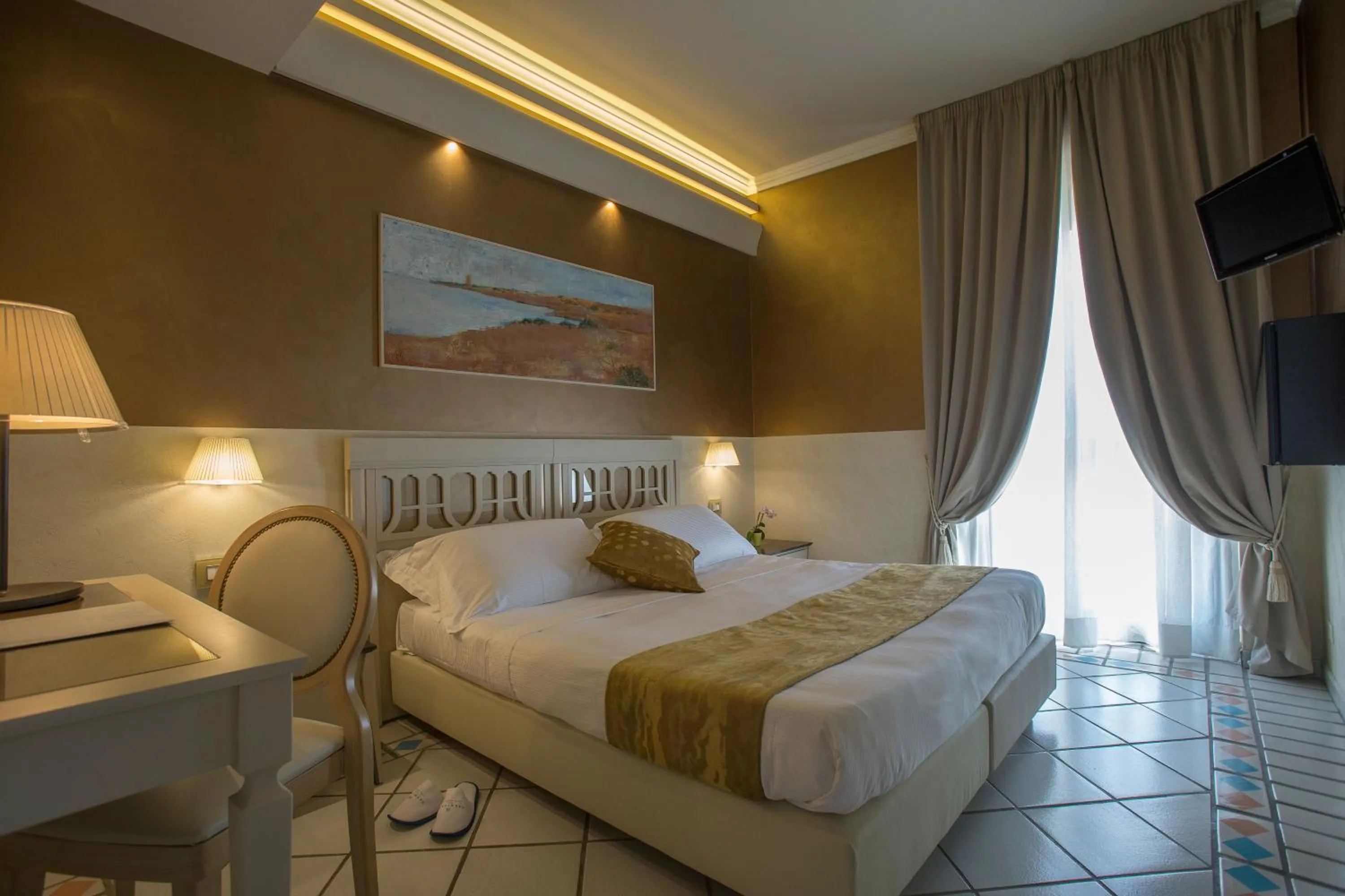 Photo of the whole room, Bed in Hotel Hermitage