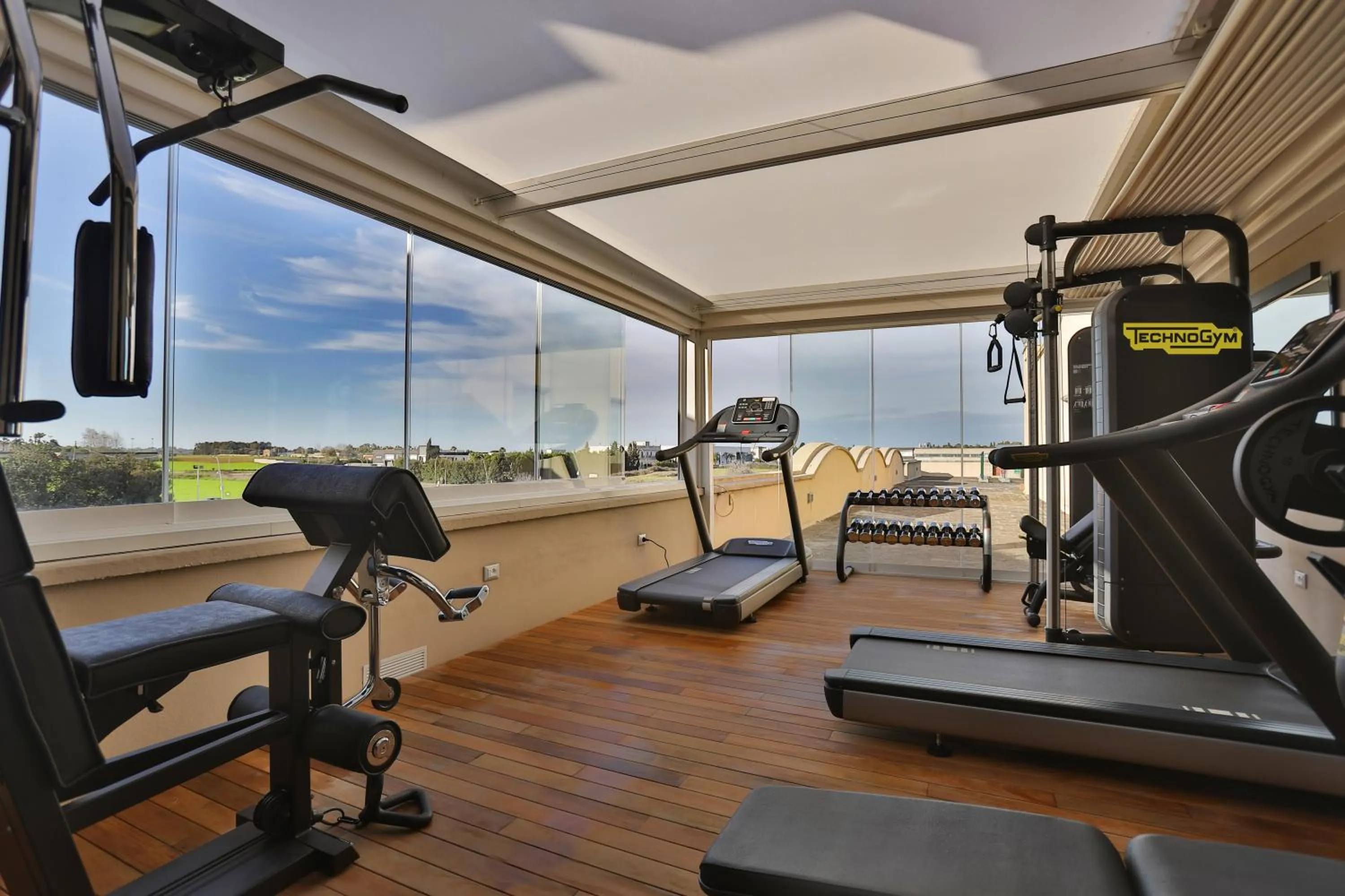 Fitness centre/facilities in Hotel Hermitage