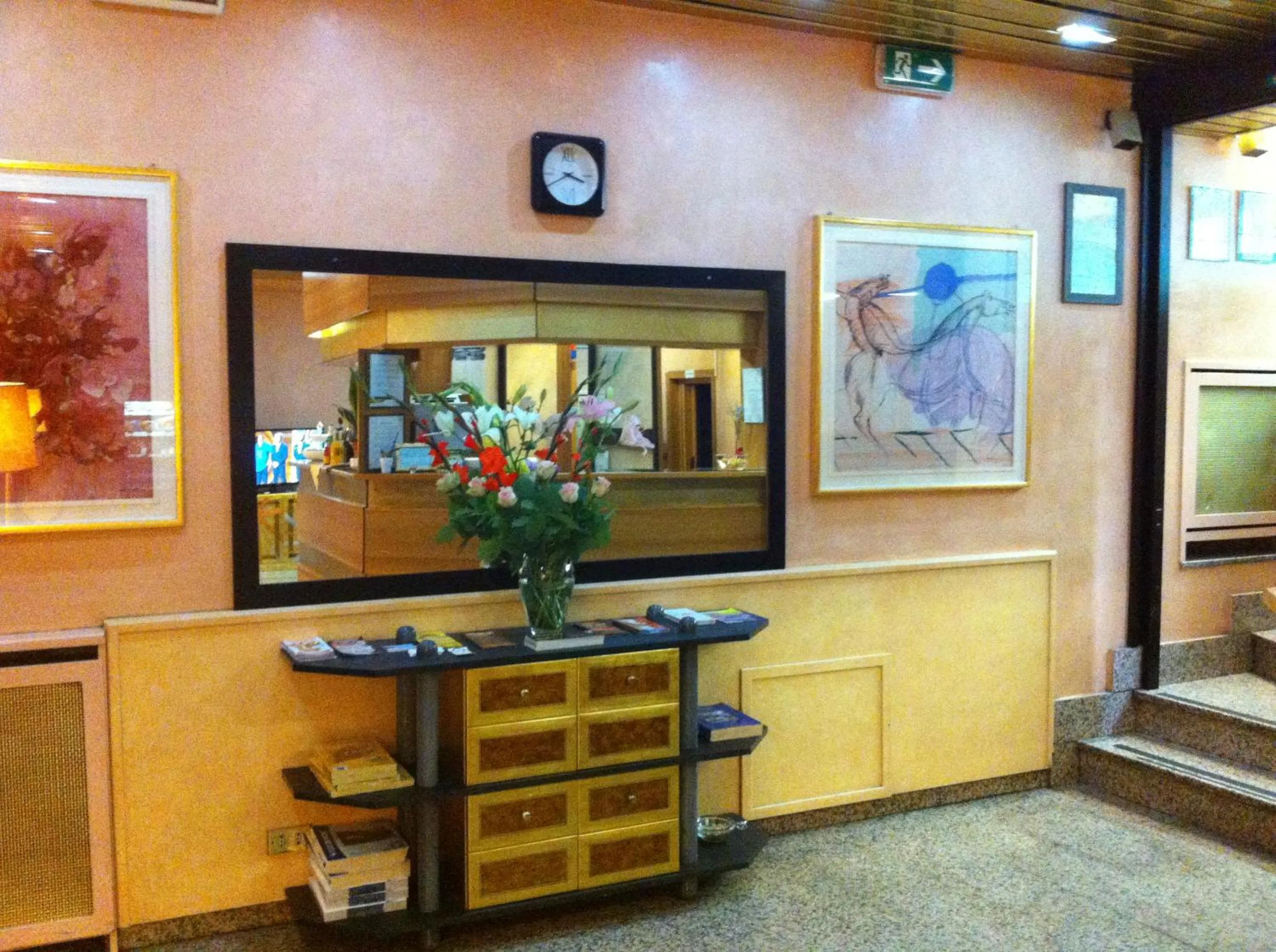 Lobby or reception in Hotel Lugano