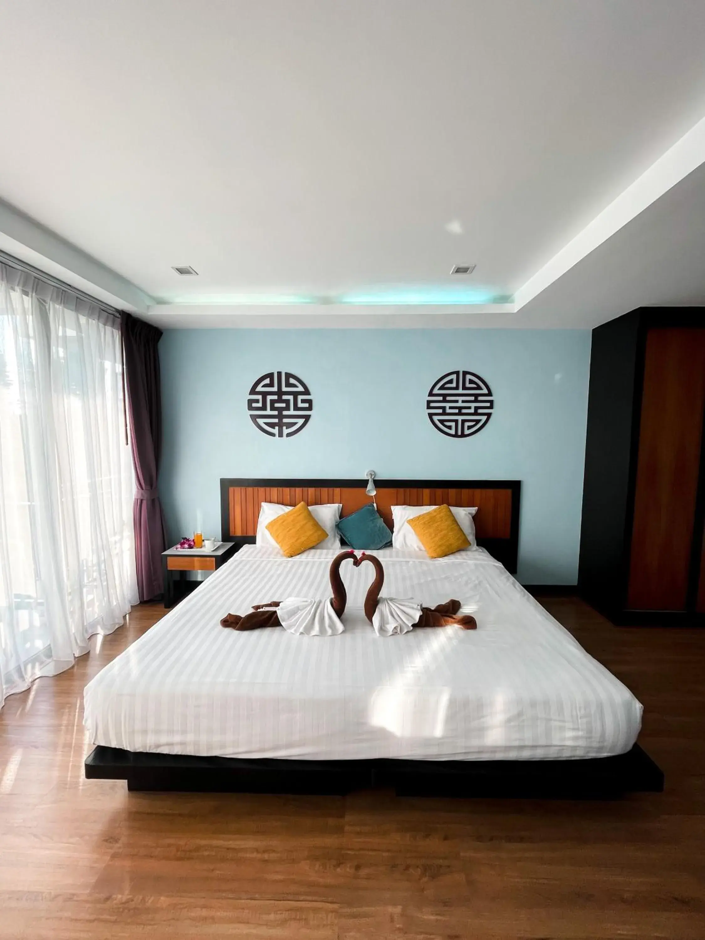 Double Room with Pool View in Z&Z House Double Room with Pool View in Z&Z House