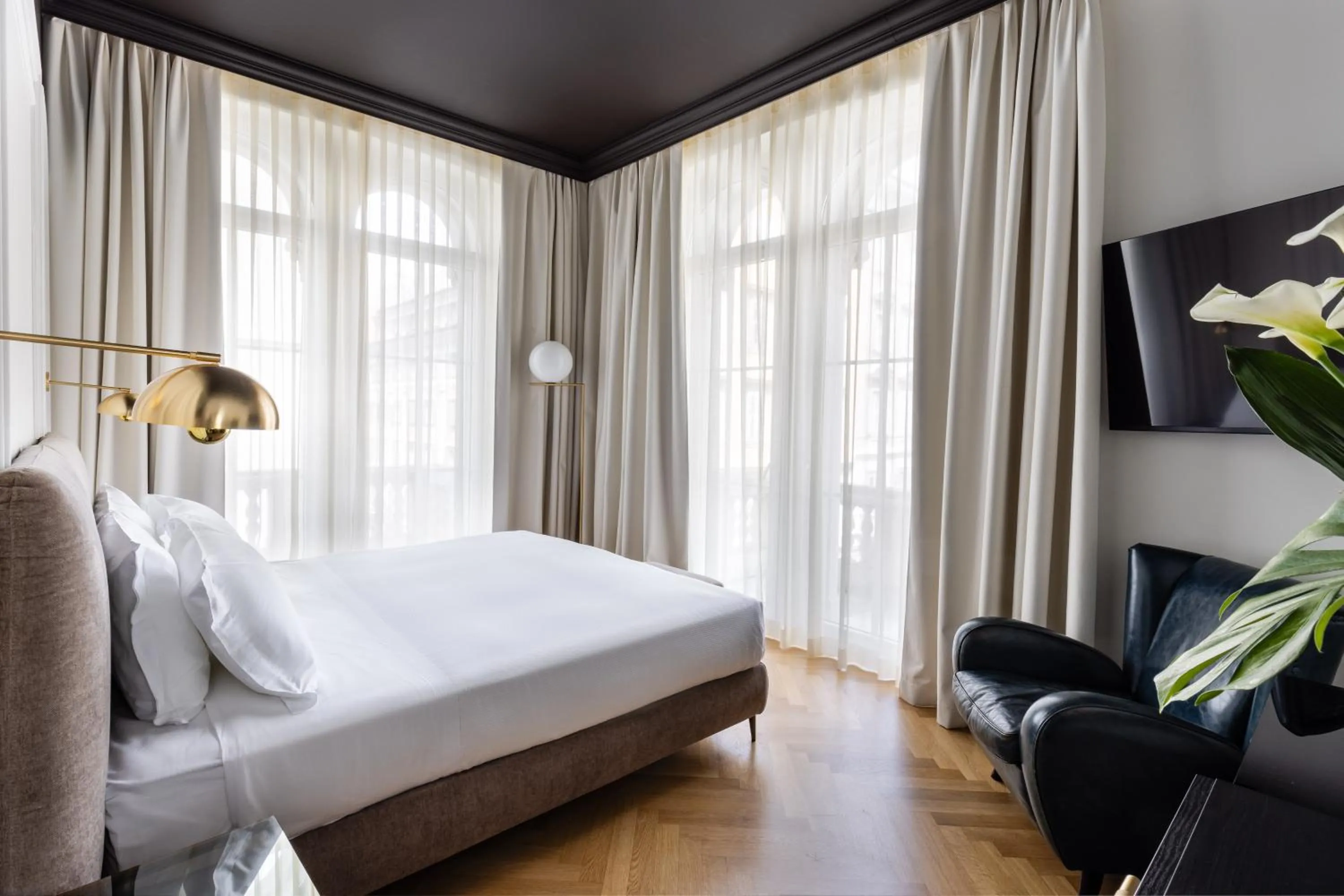 Bed in Hotel Continentale