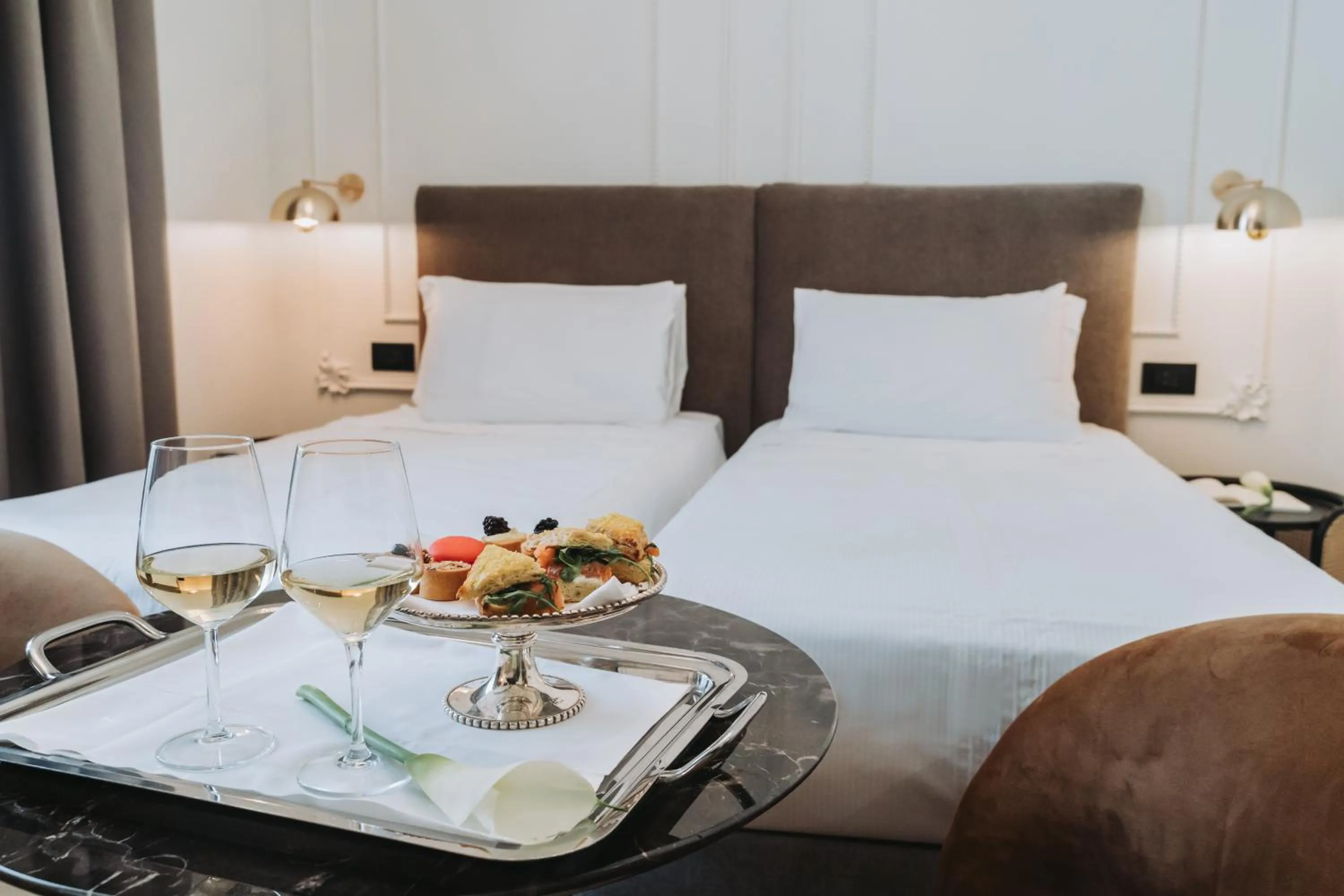 Bed in Hotel Continentale