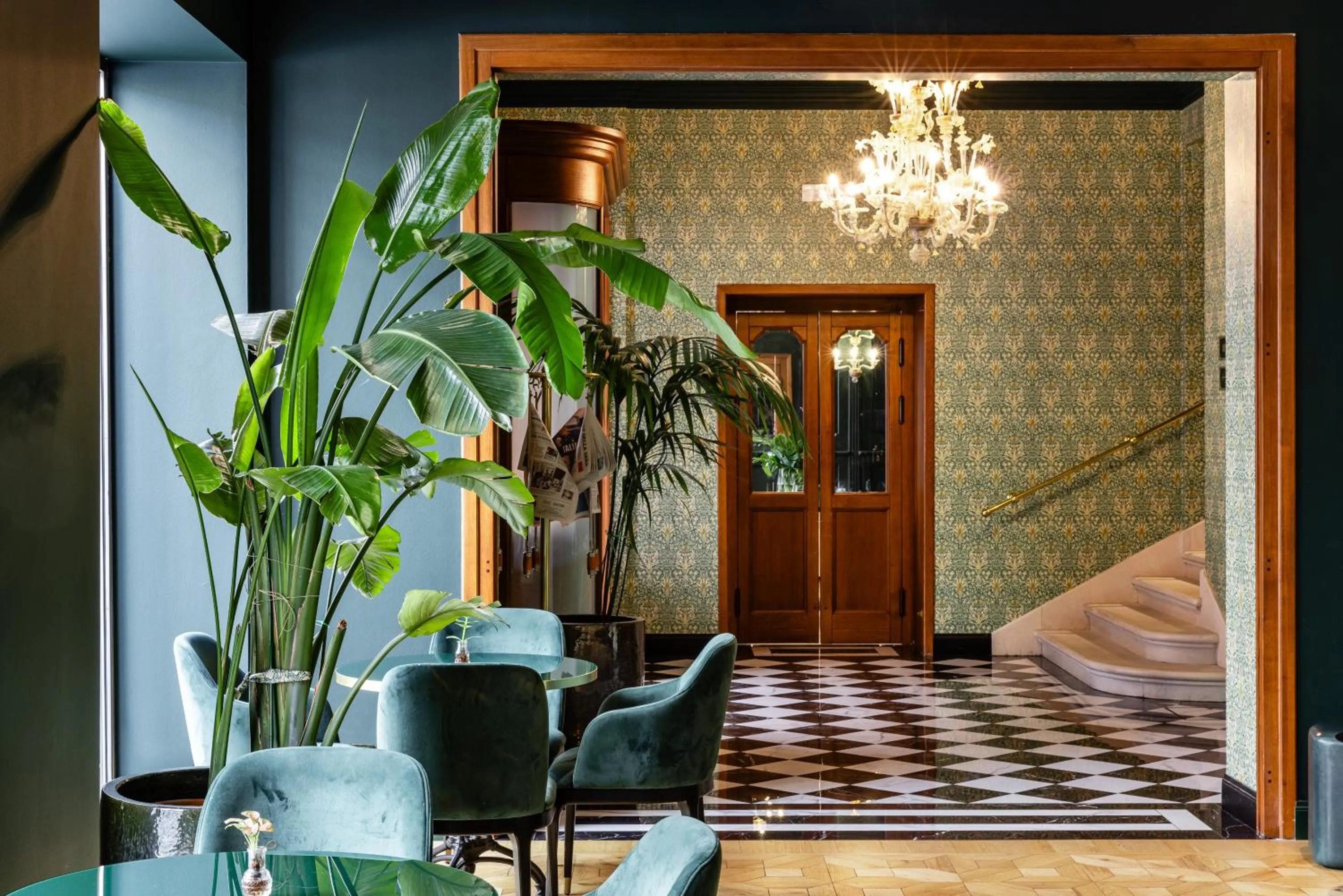 Bed in Hotel Continentale